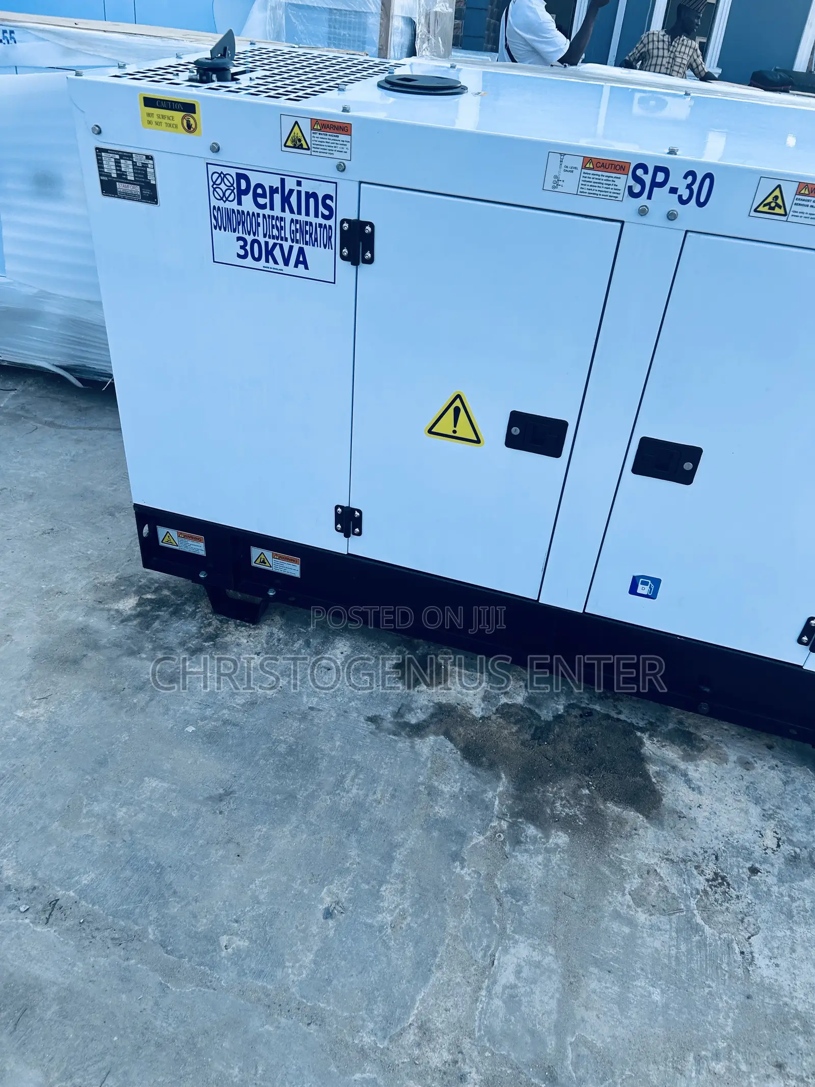 >>30kva, Sp Noiseless Generator Perkins