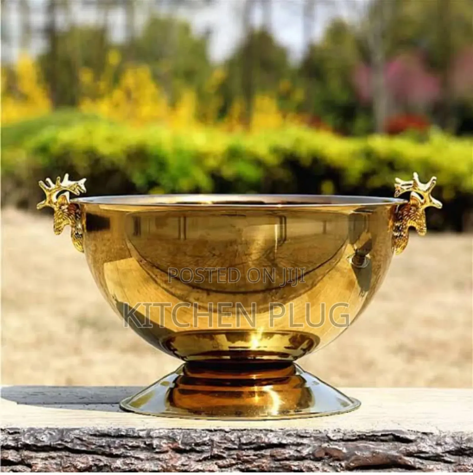 Stainless Steel Deer Head Champagne Barrel / Bowl