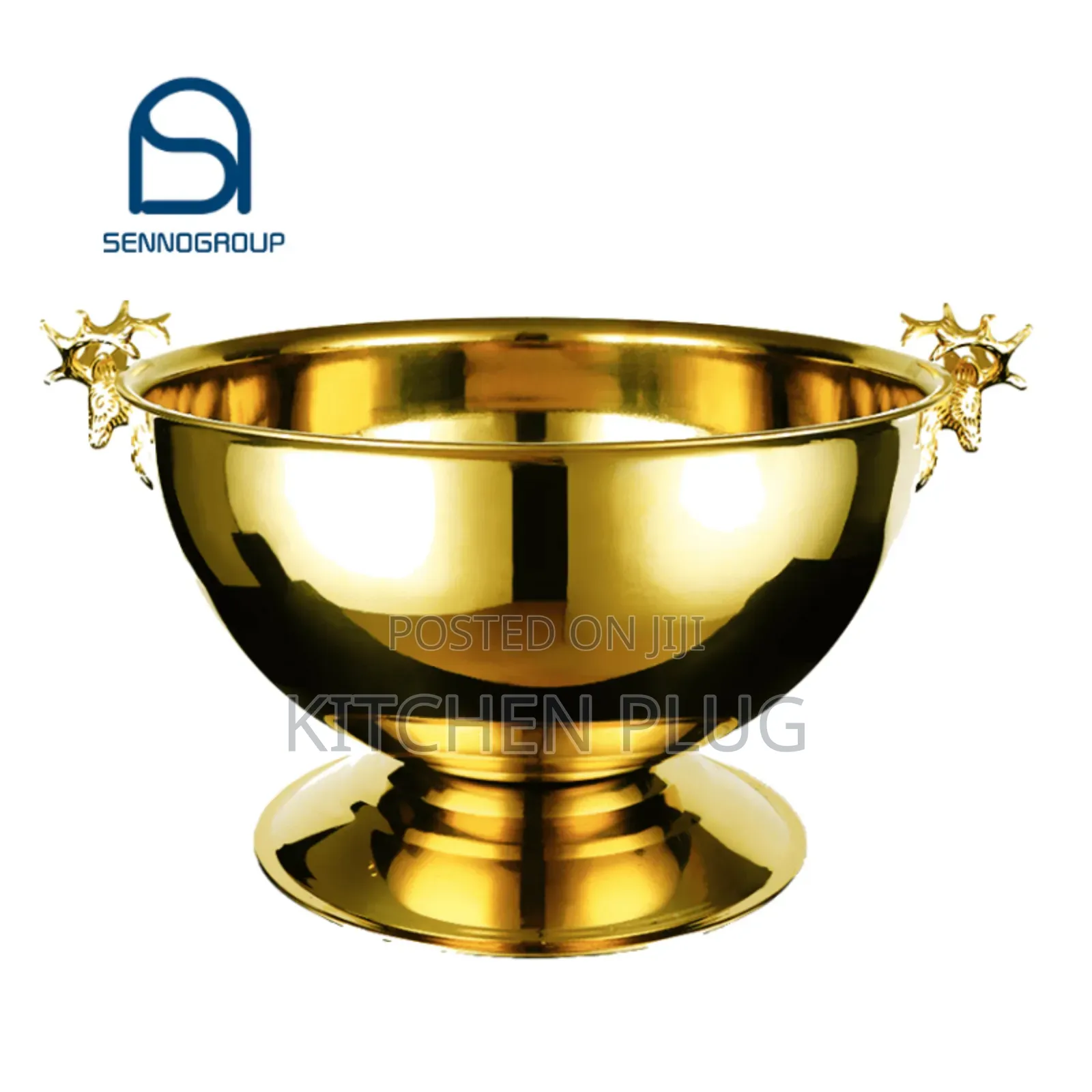 Stainless Steel Deer Head Champagne Barrel / Bowl