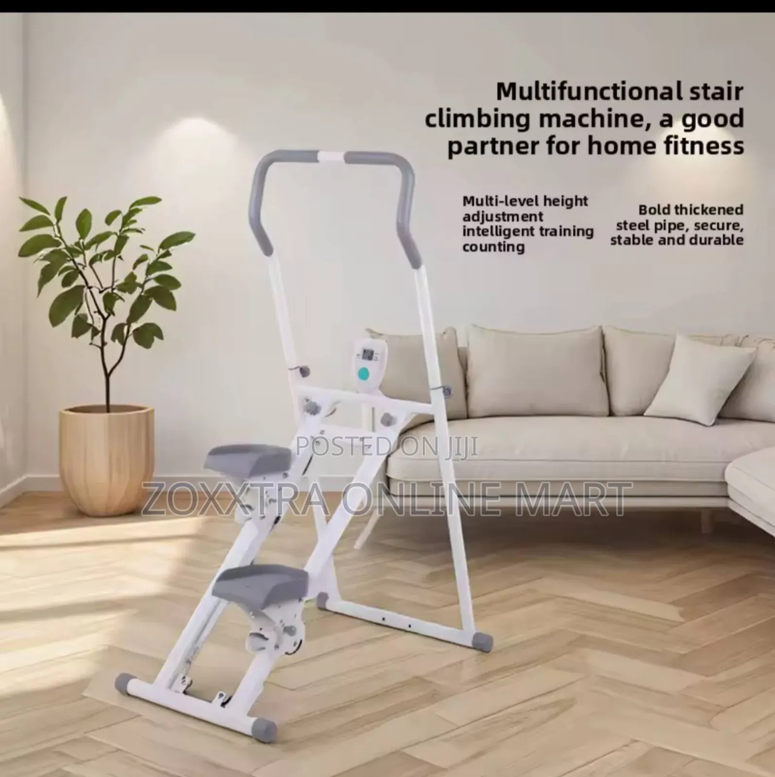 Multifunctional Indoor Foldable Stepper