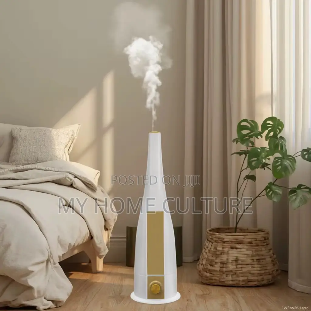 6 Liters Gold Ultrasonic Cool Mist Humidifier