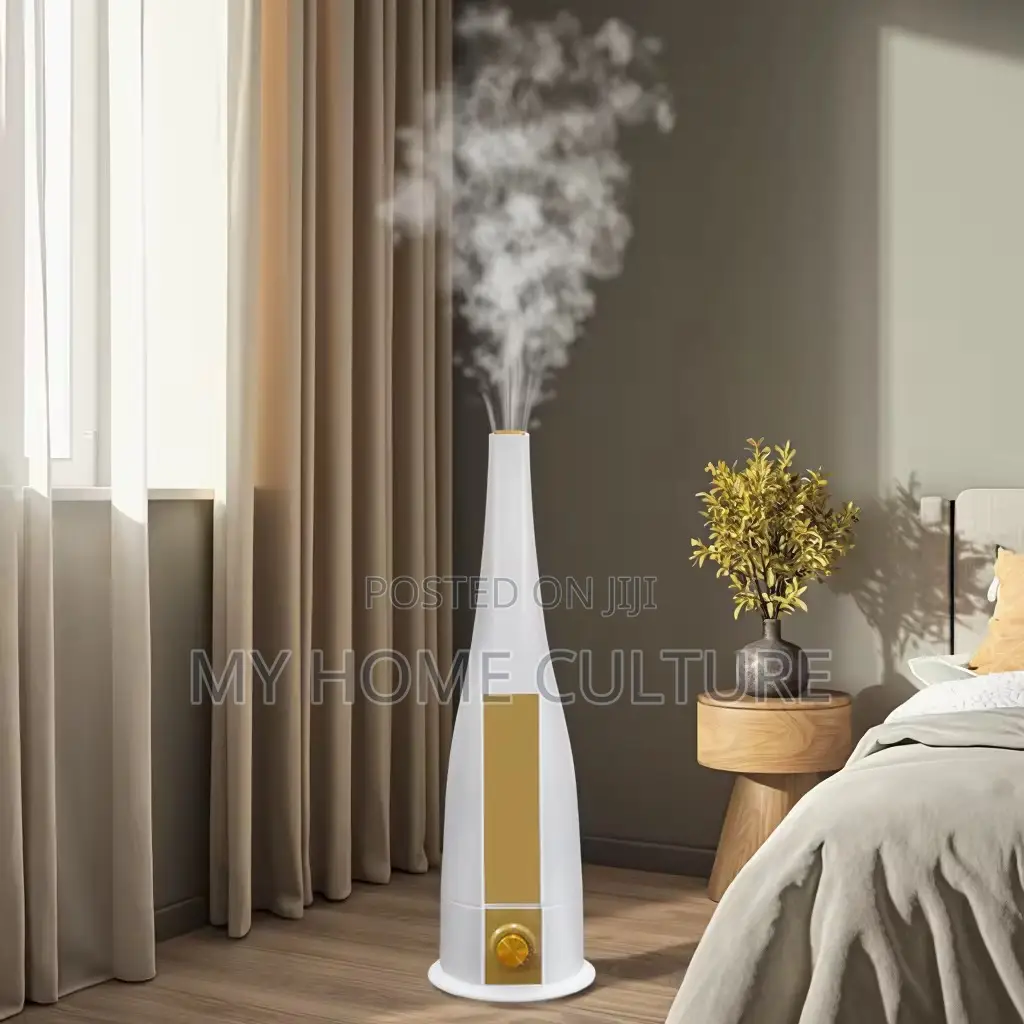 6 Liters Gold Ultrasonic Cool Mist Humidifier