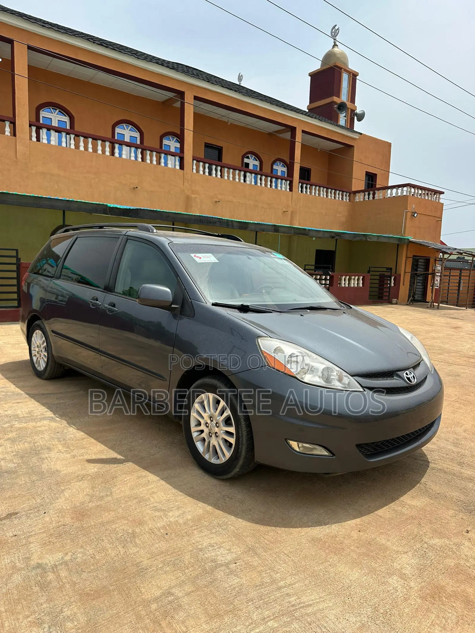 Toyota Sienna XLE Limited 2008 Gray