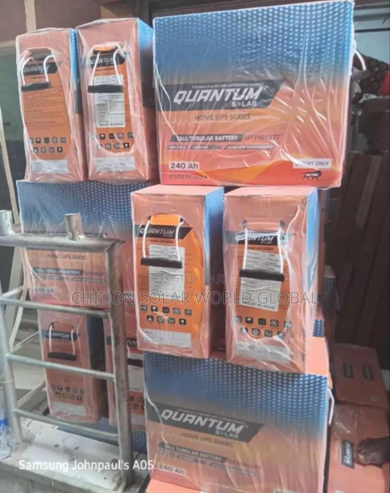 Solar Tubular Battery