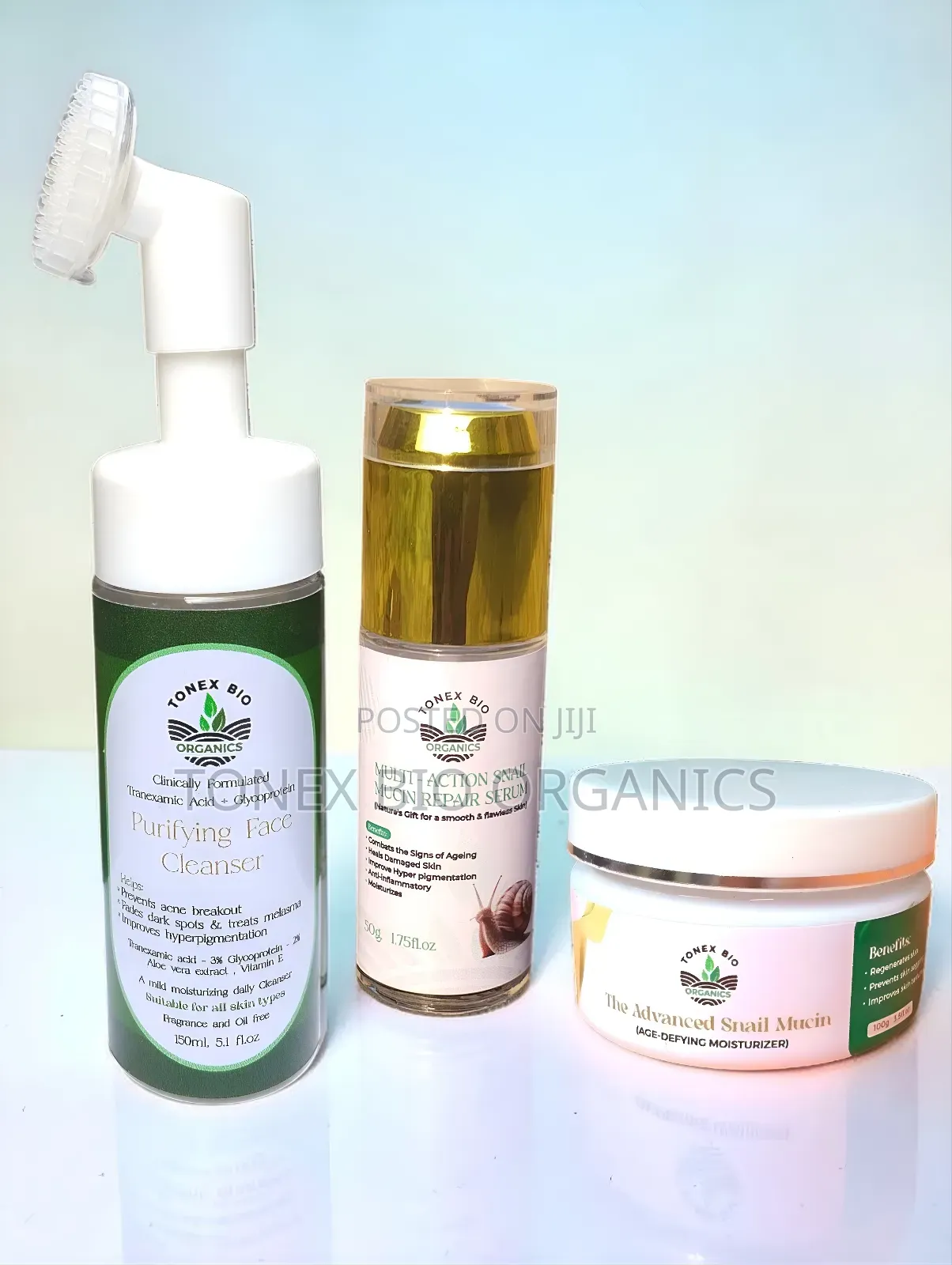 Snail Mucin Skincare Trio