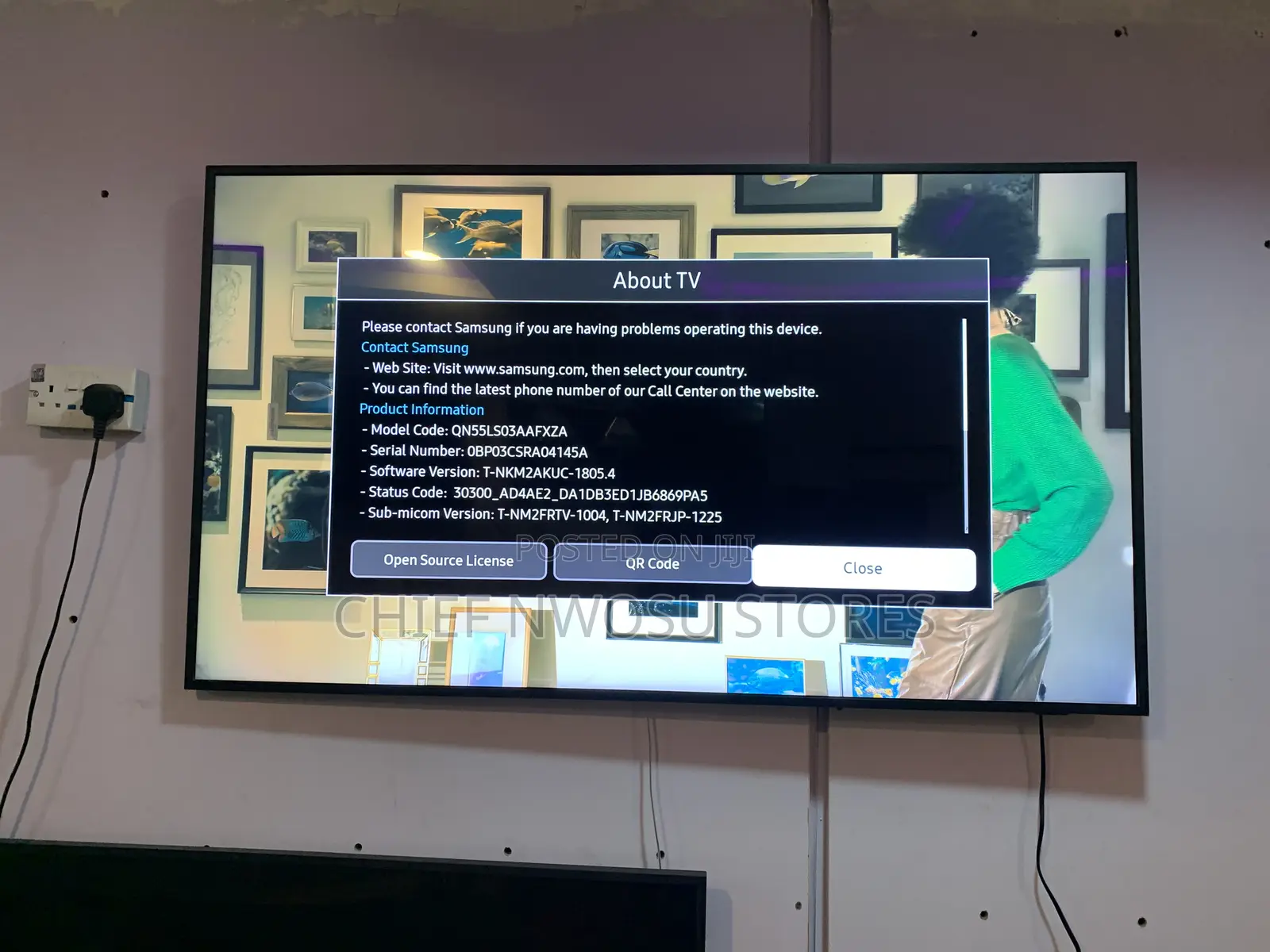 55” the Frame Qled Smart Tv