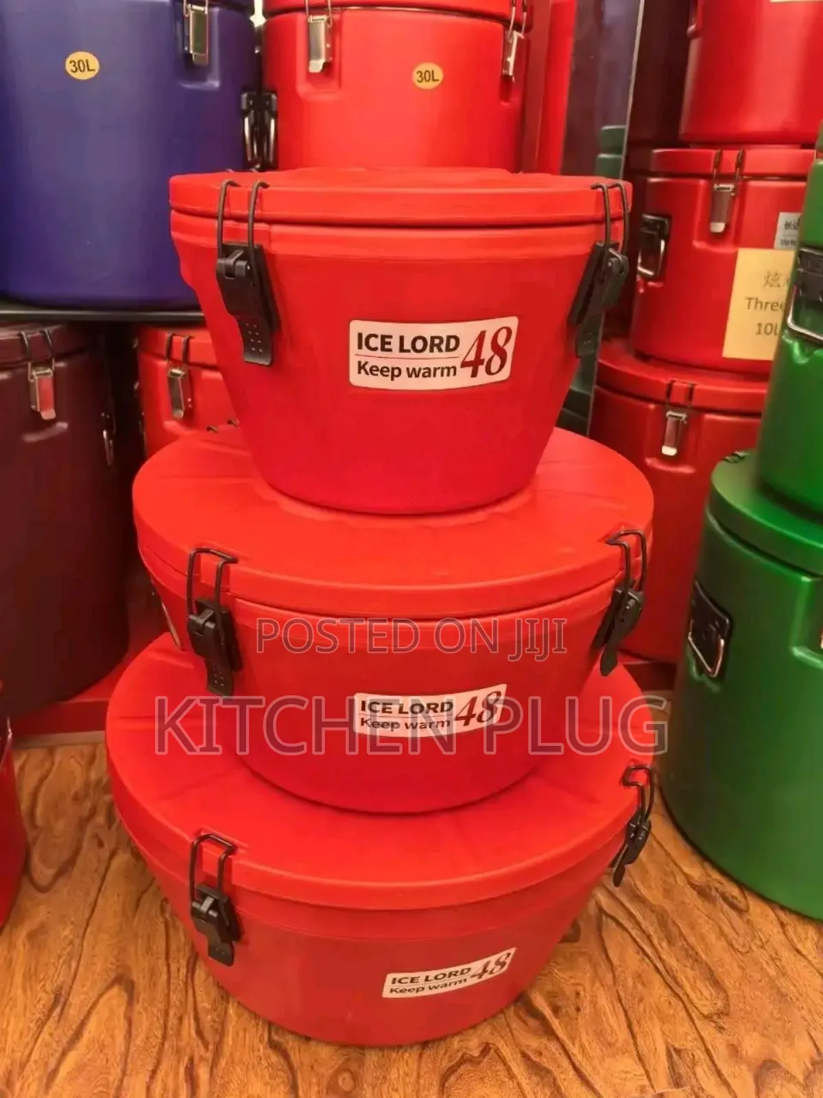 Ice Lord Brand 3-piece Insulated Food Warmer Set