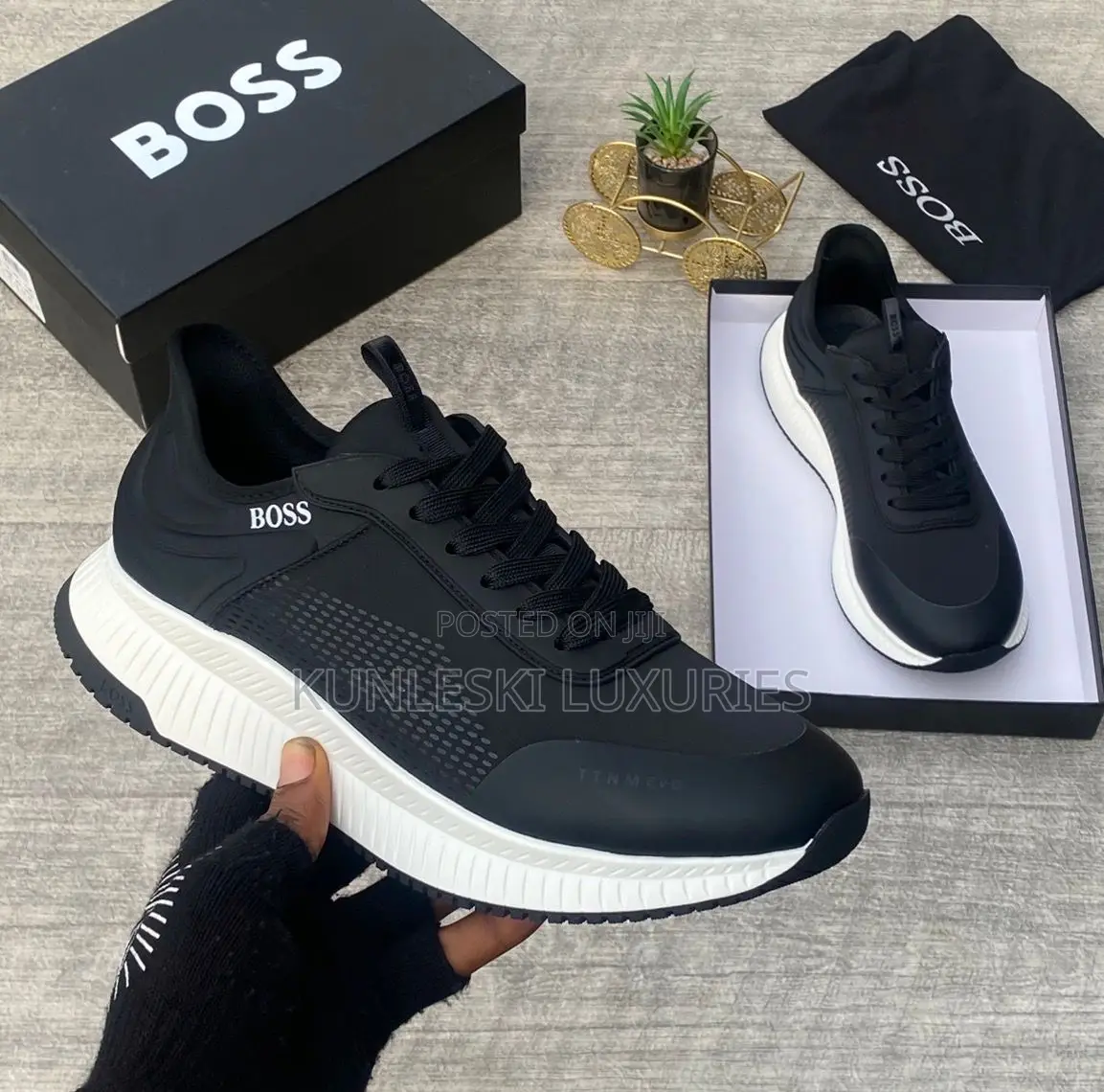 High Quality Hugo Boss Luxury Sneakers