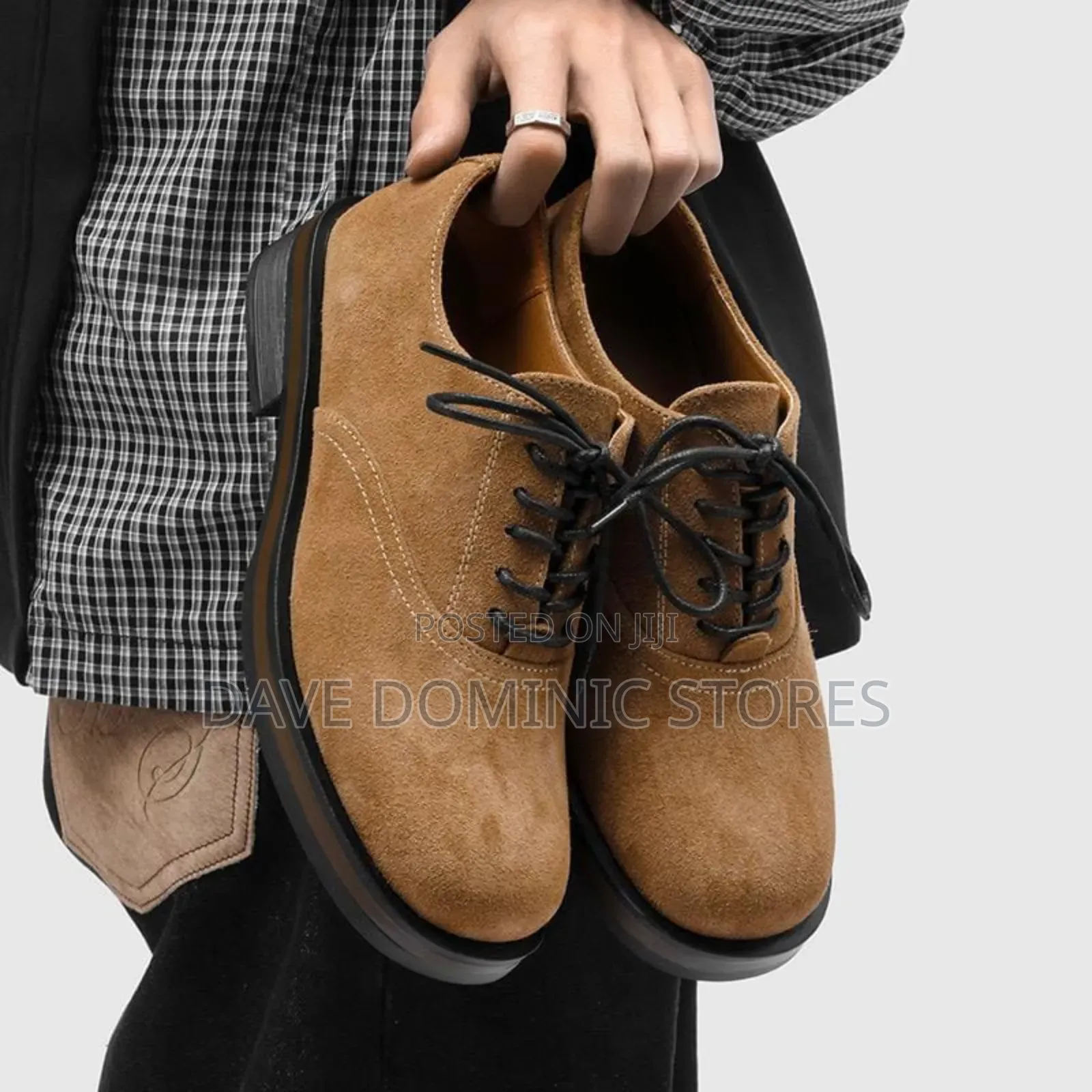 Derby Suede Shoes