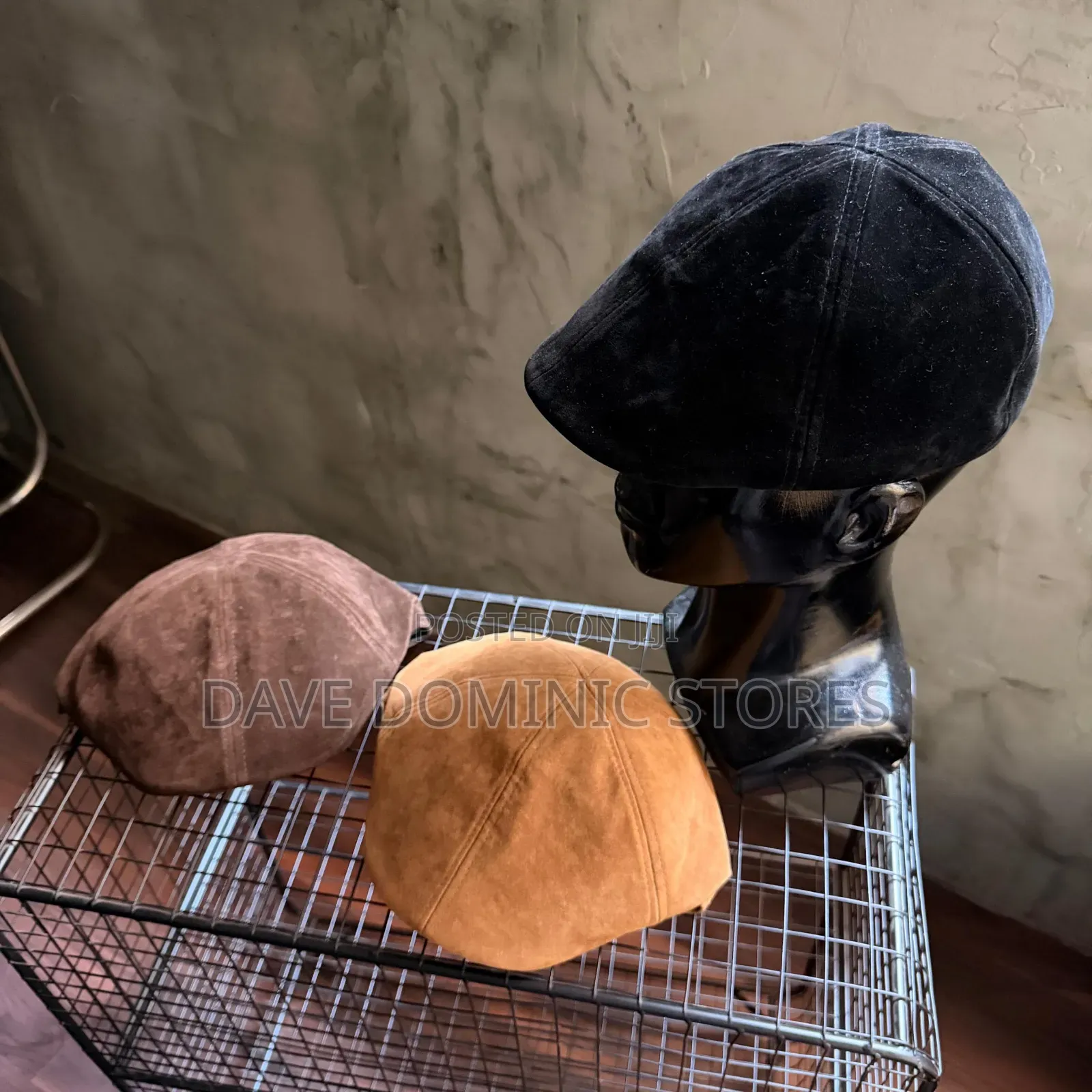 Cop the Faux Leather Baker Boy Hat/ Newsboy Cap