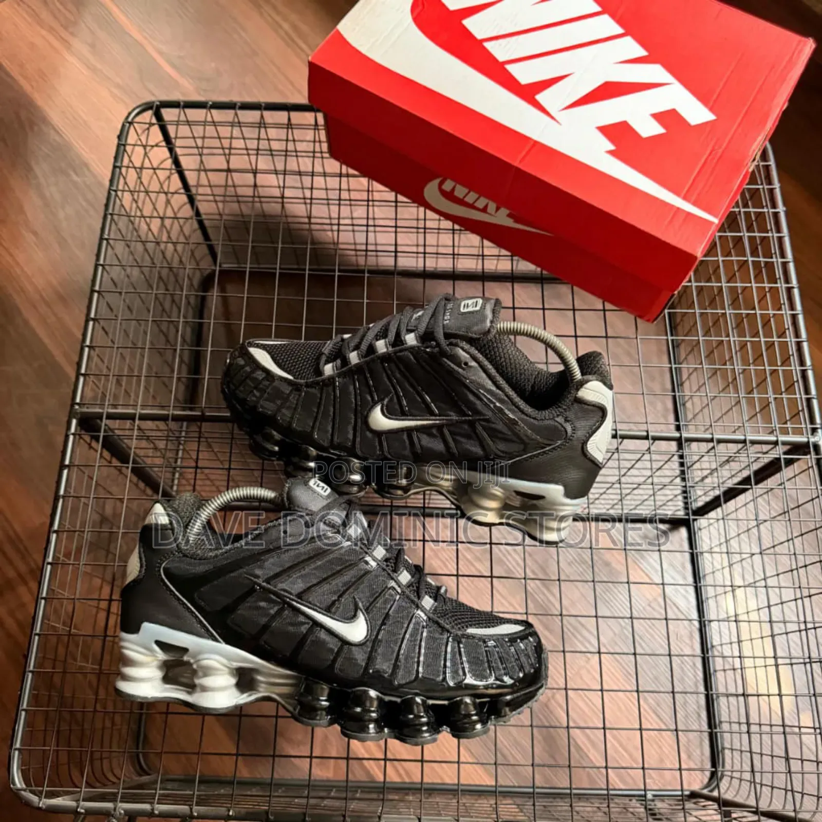 Cop the Nike Shox Tl Black Origin Blue