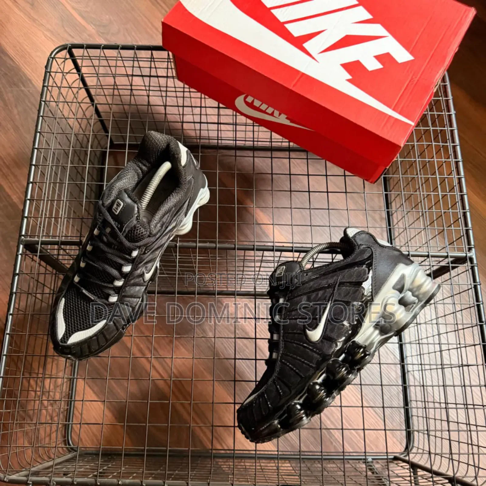 Cop the Nike Shox Tl Black Origin Blue