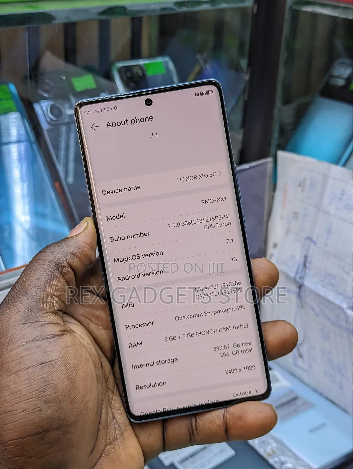 Honor X9a 5G 256 GB Silver