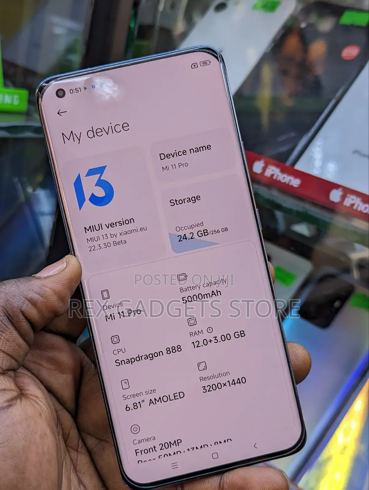 Xiaomi Mi 11 Pro 256 GB Blue