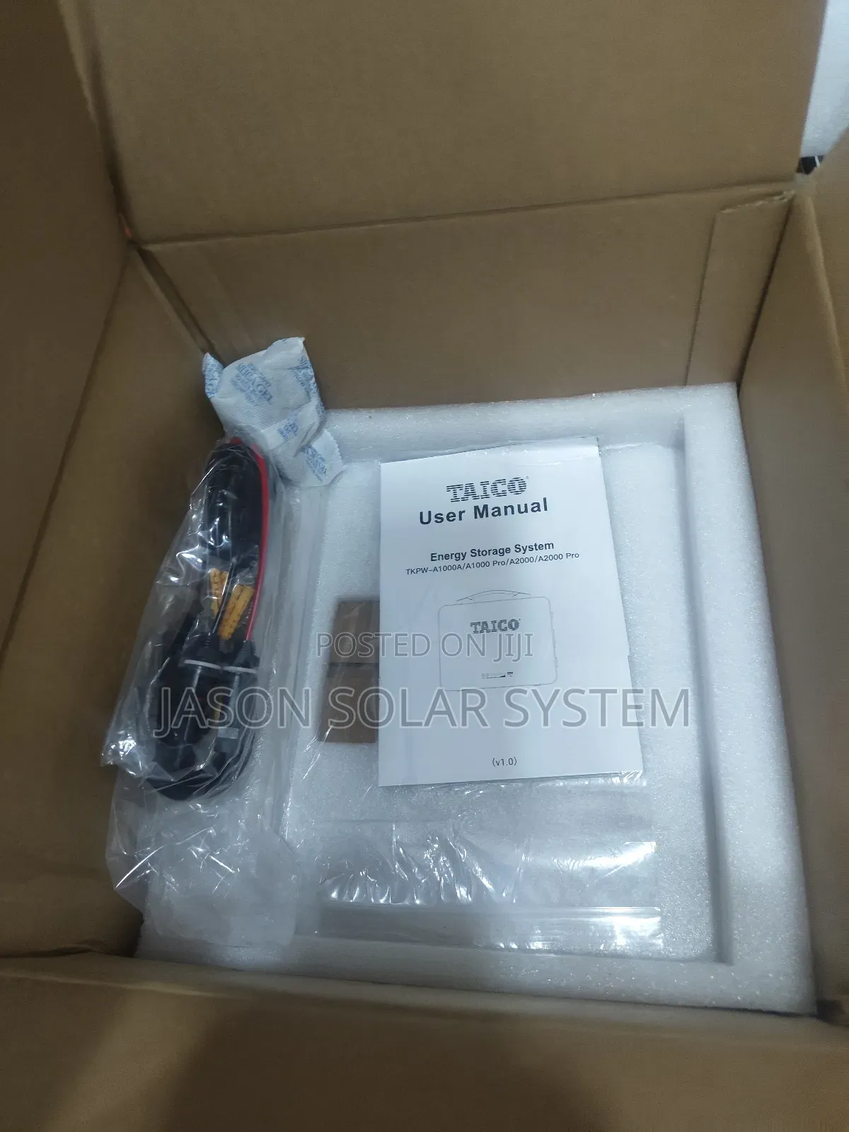 Taico Solar Generator Taico Power Tank 1kwh and 300 Watts Output