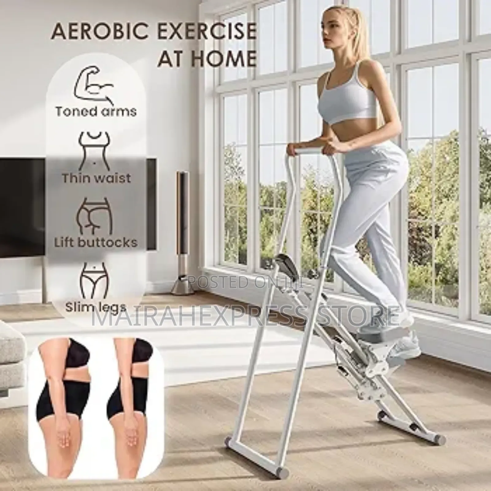 Multifunctional Indoor Foldable Stair Stepper T361