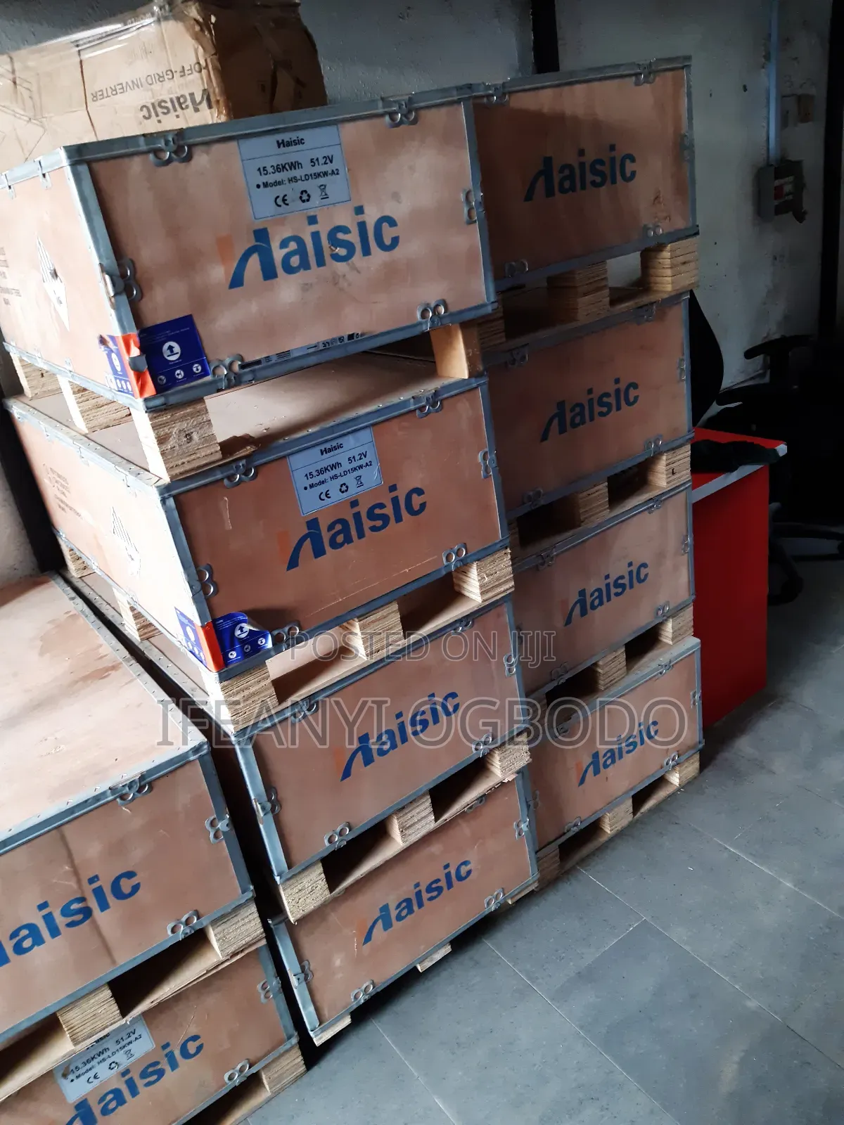 Haisic Lithium Battery 15kwh 51.2v