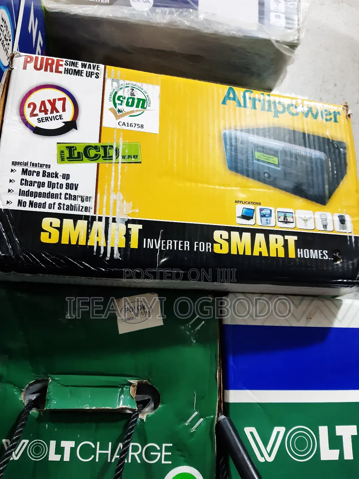 Afripower Solar Inverter 1kva 12v