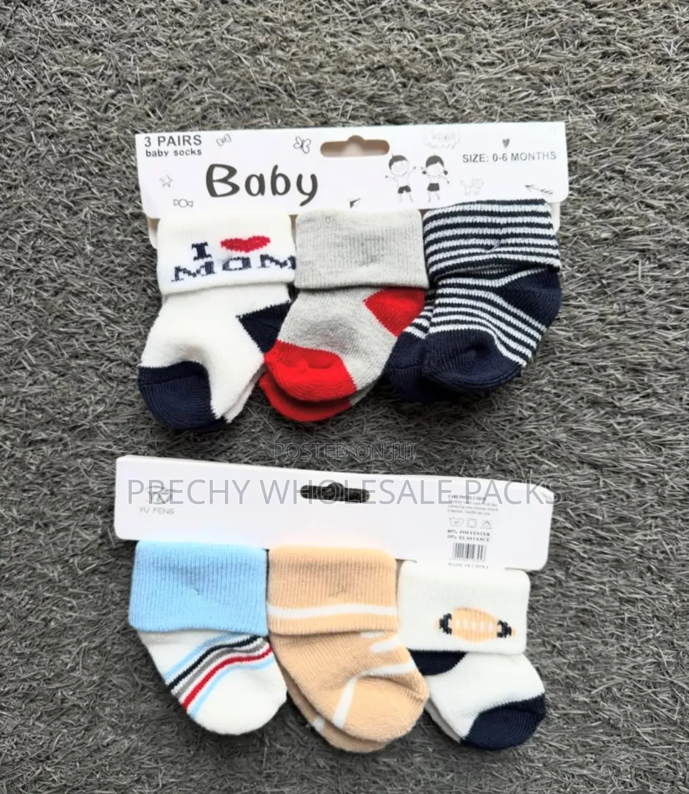 6 in 1 Baby Sock