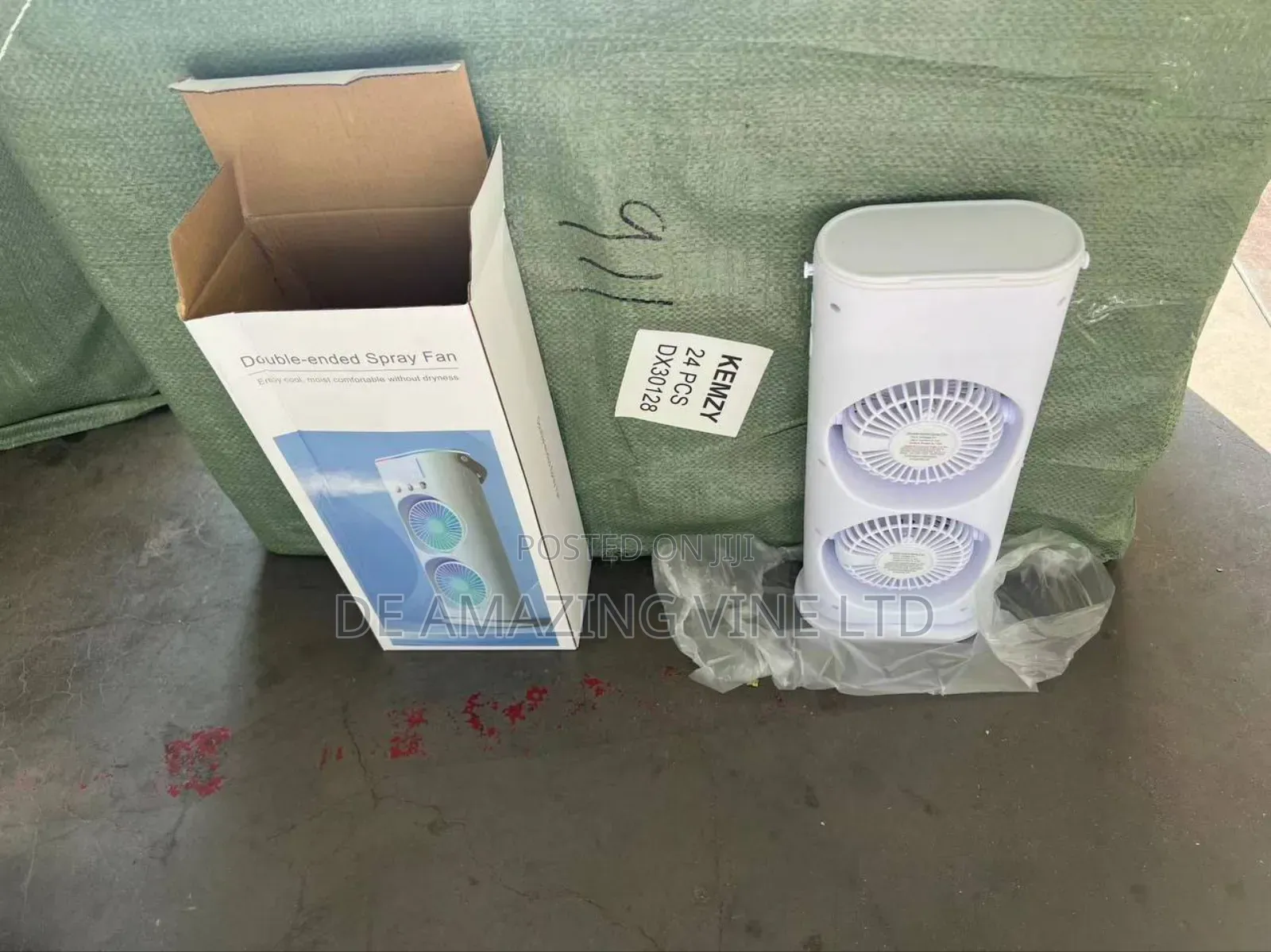 Double Ended Cooler Fan With Remote