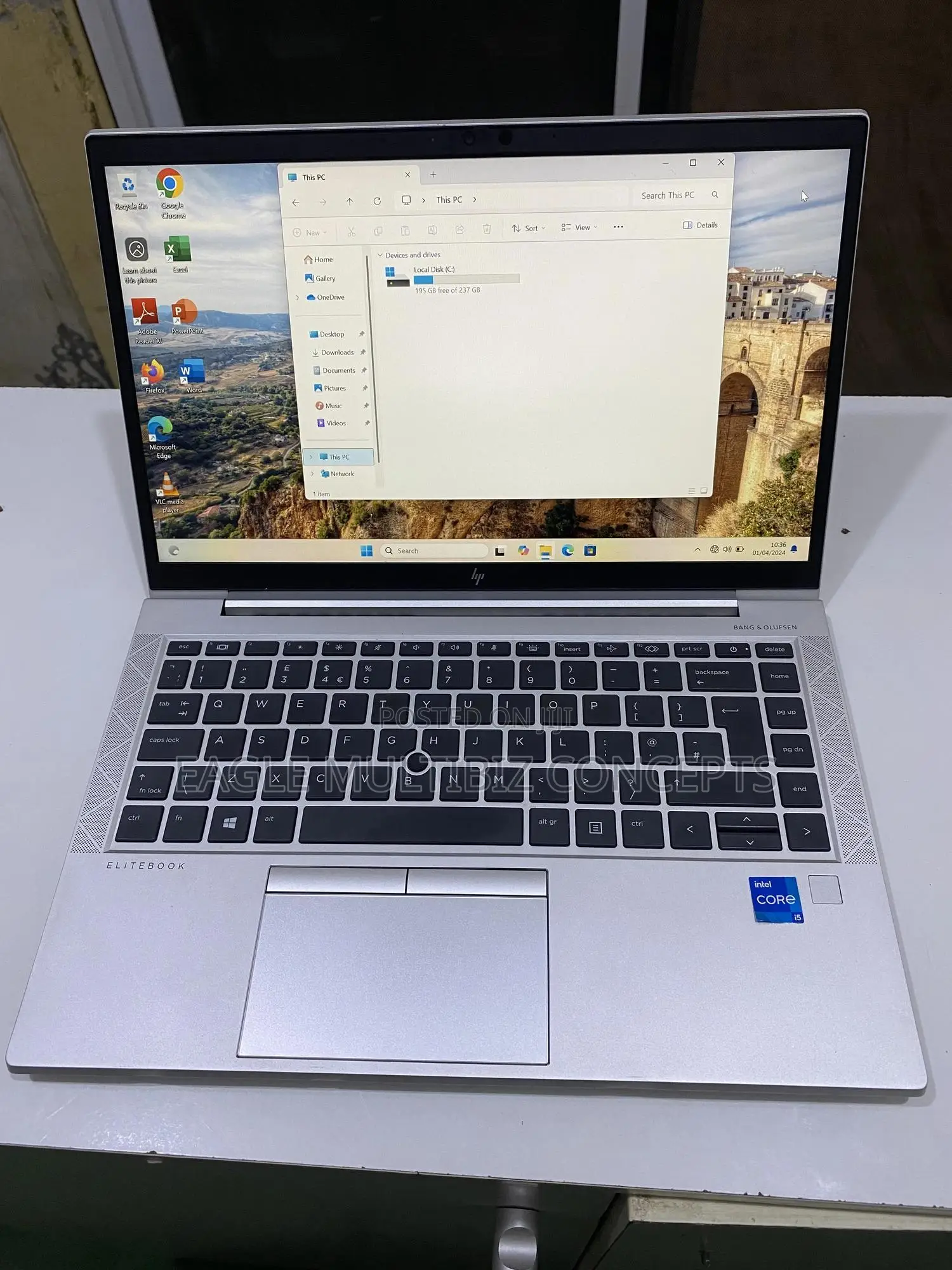Laptop HP EliteBook 830 G8 16GB Intel Core i5 SSD 256GB
