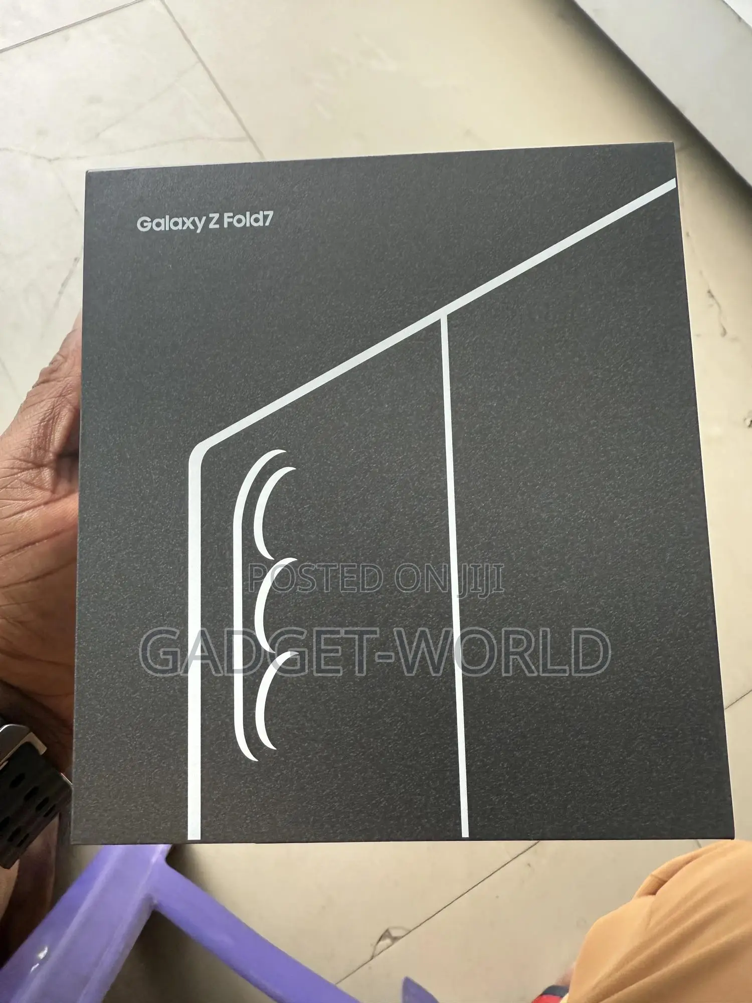 New Samsung Galaxy Z Fold7 512 GB Black