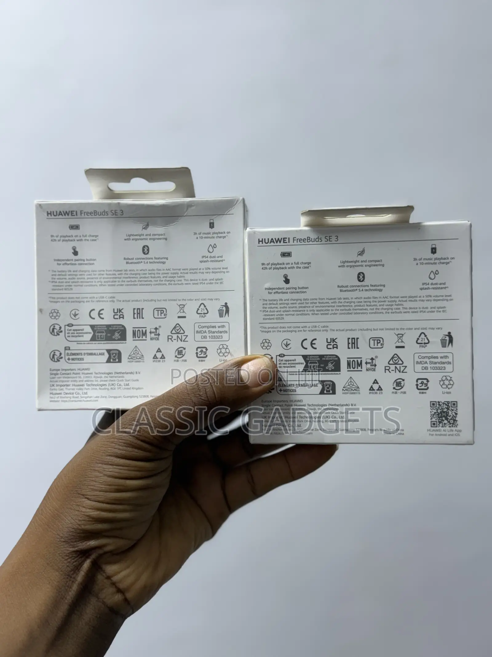 Huawei Freebuds Se 2, 40-Hour Battery Life Earbuds