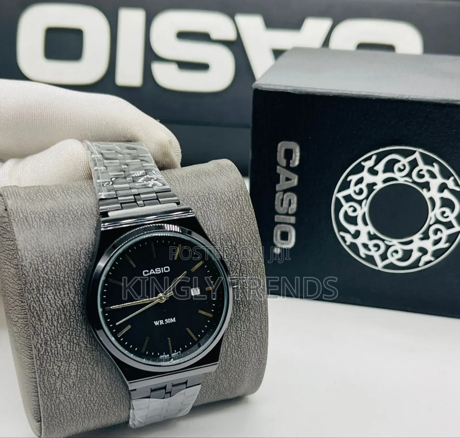 Presidential Casio Stainless Wristwatch