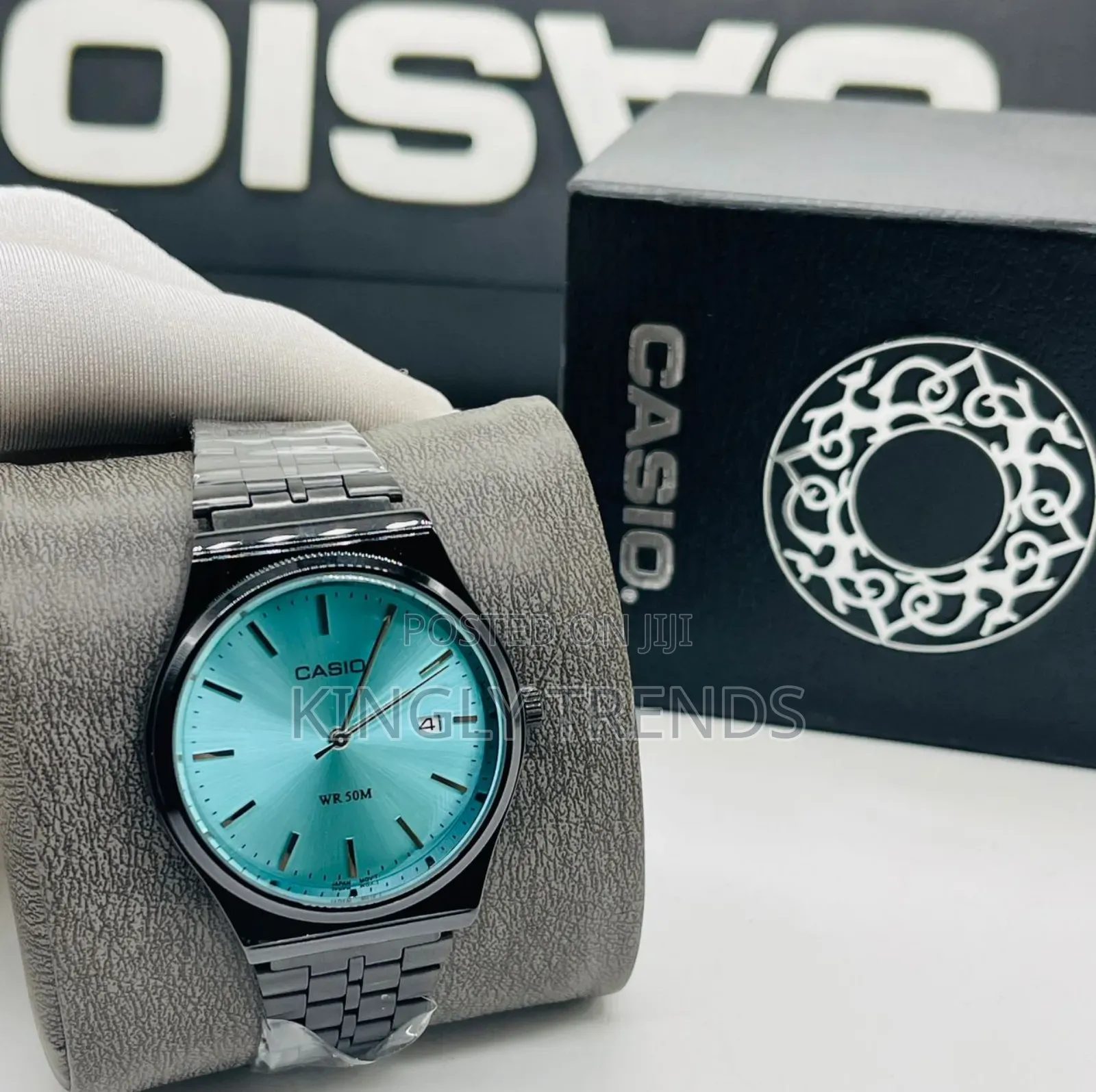 Presidential Casio Stainless Wristwatch