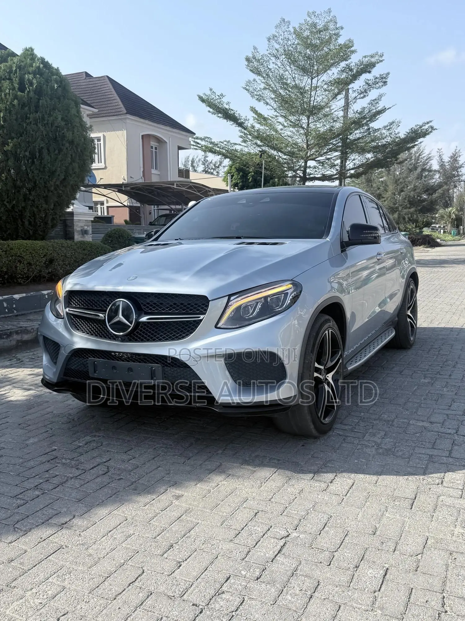 Mercedes-Benz GLE-Class AMG GLE 43 4MATIC 2017 Gray