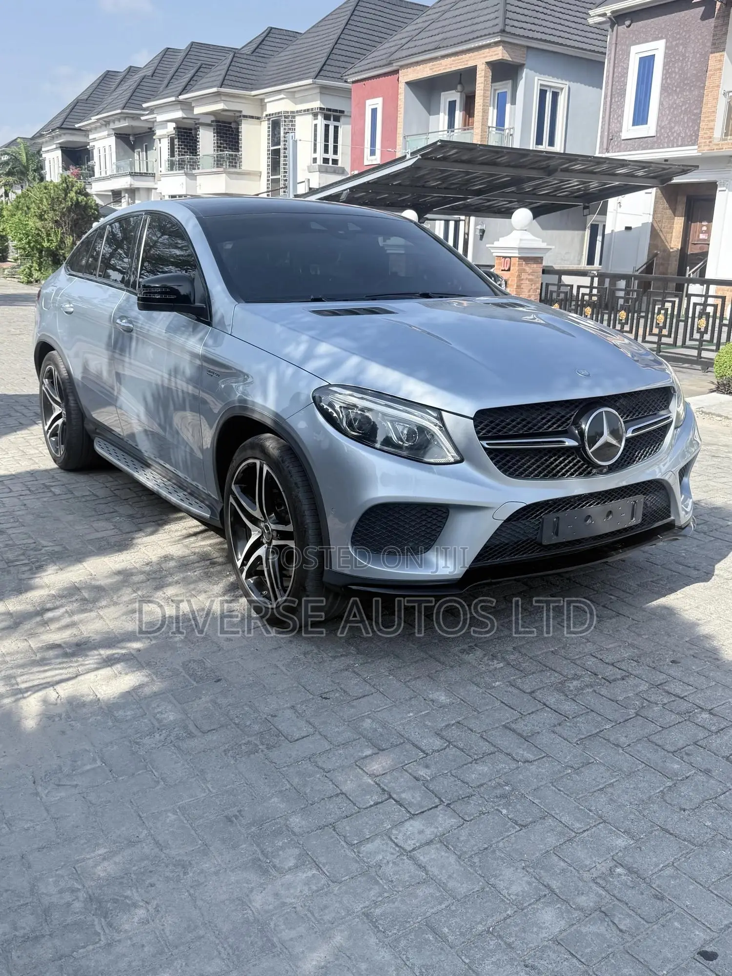 Mercedes-Benz GLE-Class AMG GLE 43 4MATIC 2017 Gray