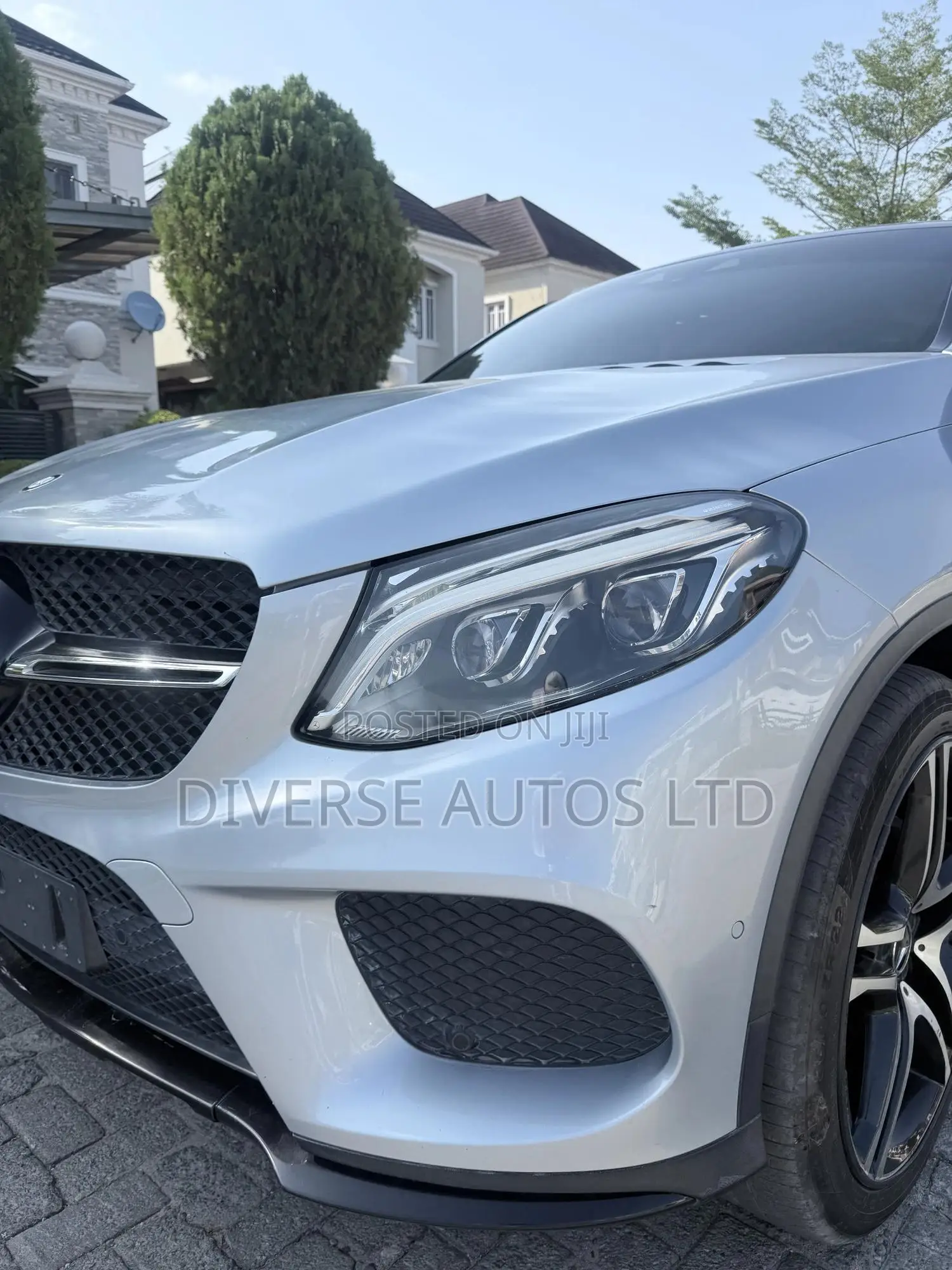 Mercedes-Benz GLE-Class AMG GLE 43 4MATIC 2017 Gray