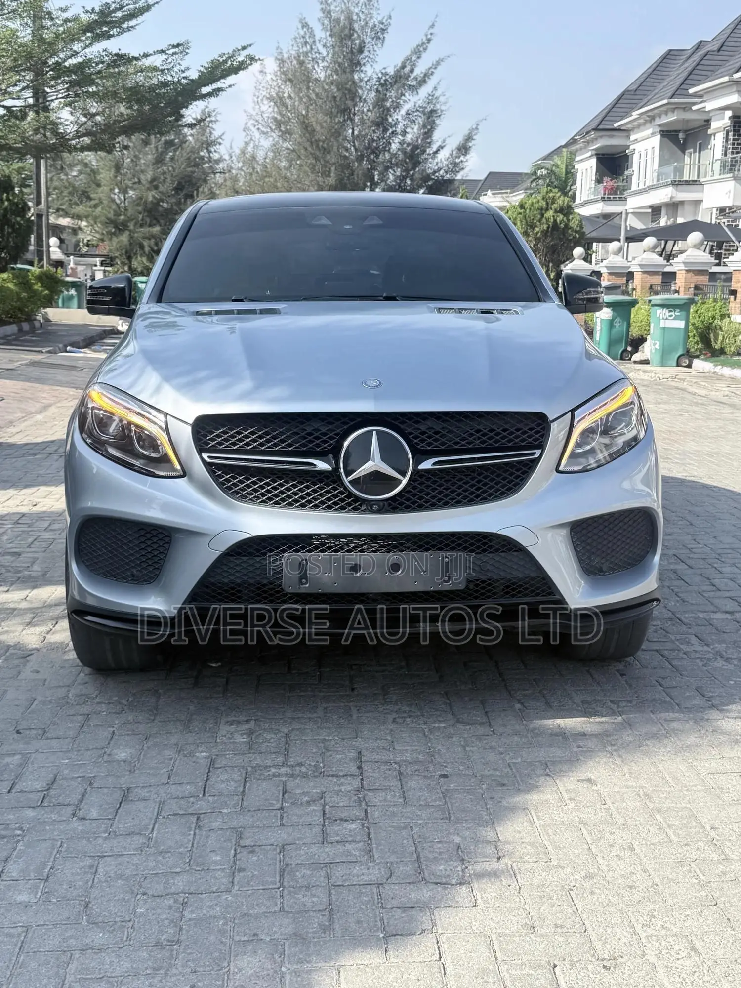 Mercedes-Benz GLE-Class AMG GLE 43 4MATIC 2017 Gray