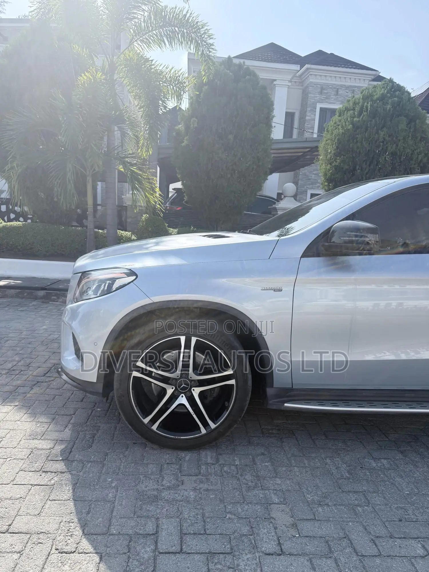 Mercedes-Benz GLE-Class AMG GLE 43 4MATIC 2017 Gray