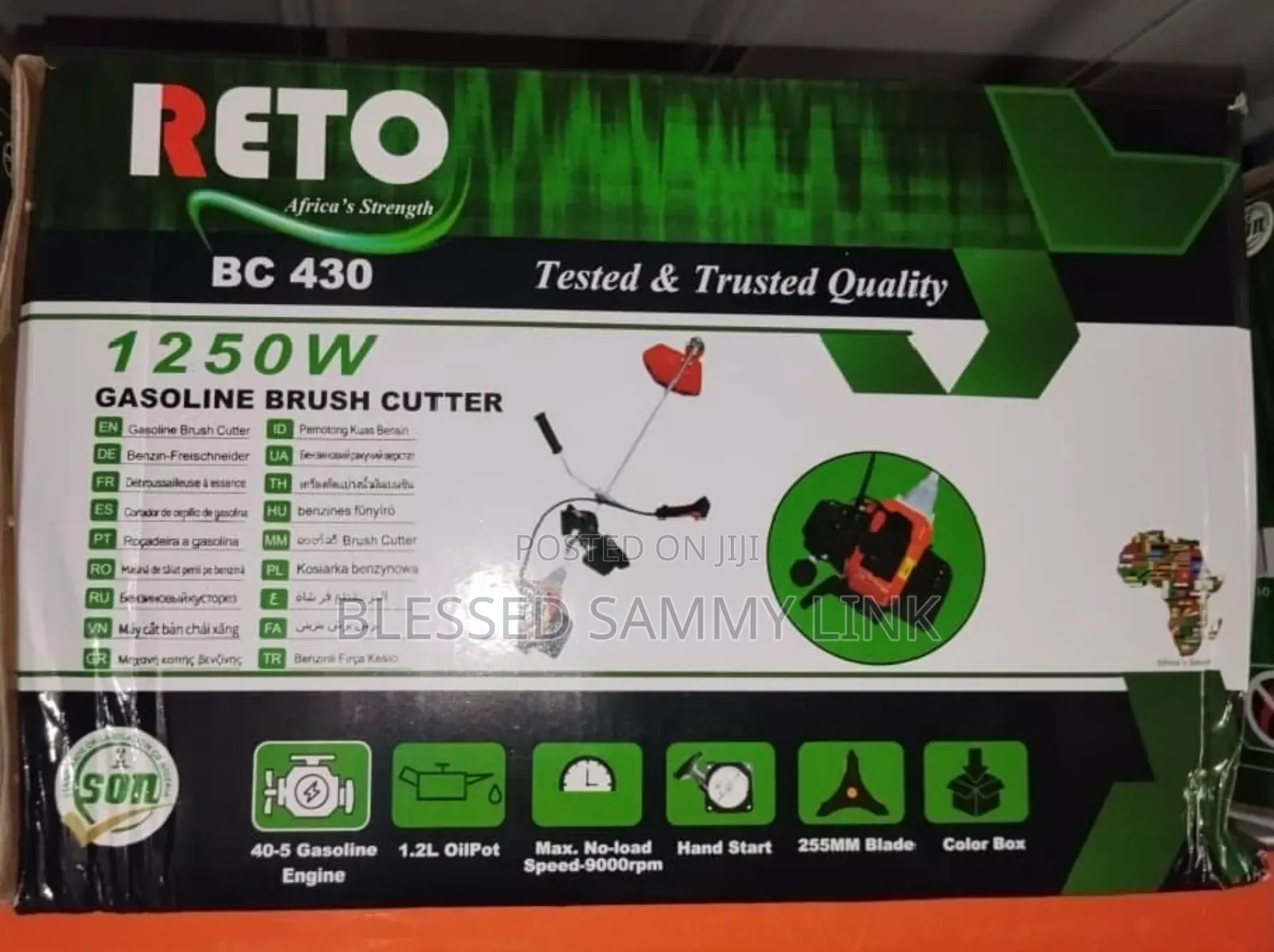 Reto Power Brush Cutter