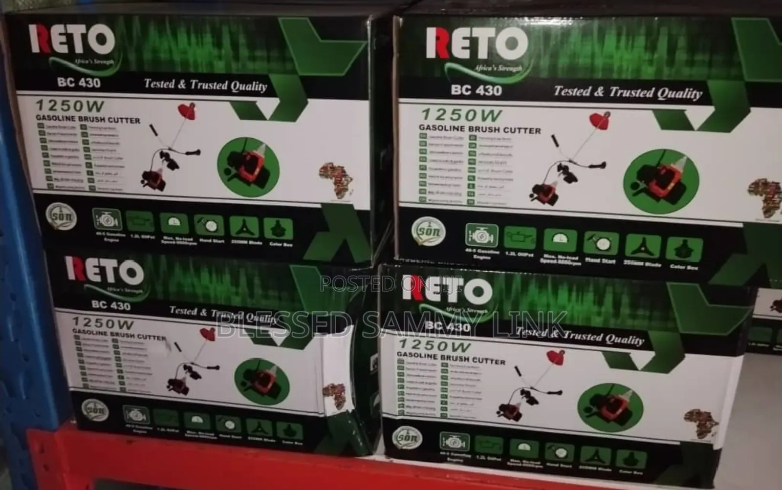 Reto Power Brush Cutter