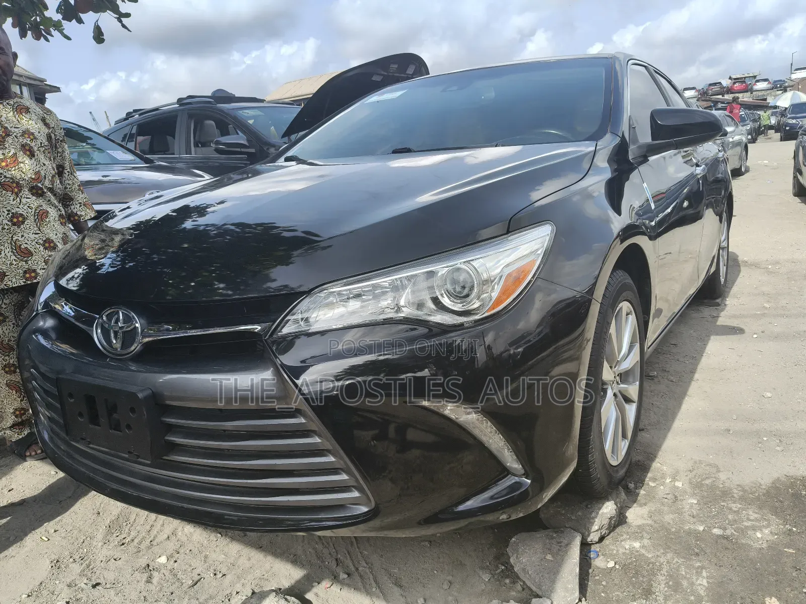 Toyota Camry XLE V6 4dr Sedan (3.6L 6cyl 6A) 2016 Black
