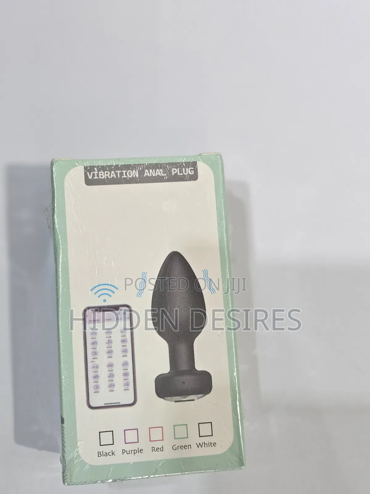 Vibrating Anal Plug- Wireless Remote Controlled