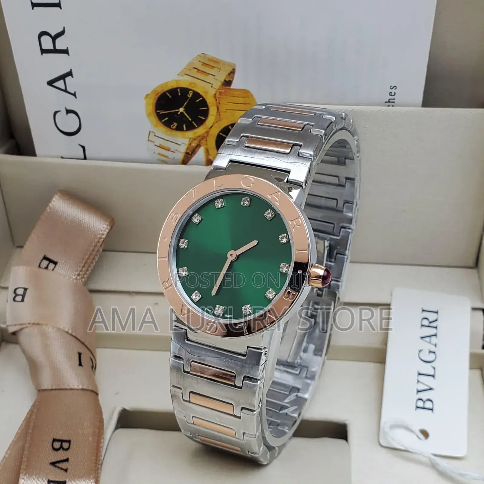 Bvlgari Luxury Designer Female Wristwatches