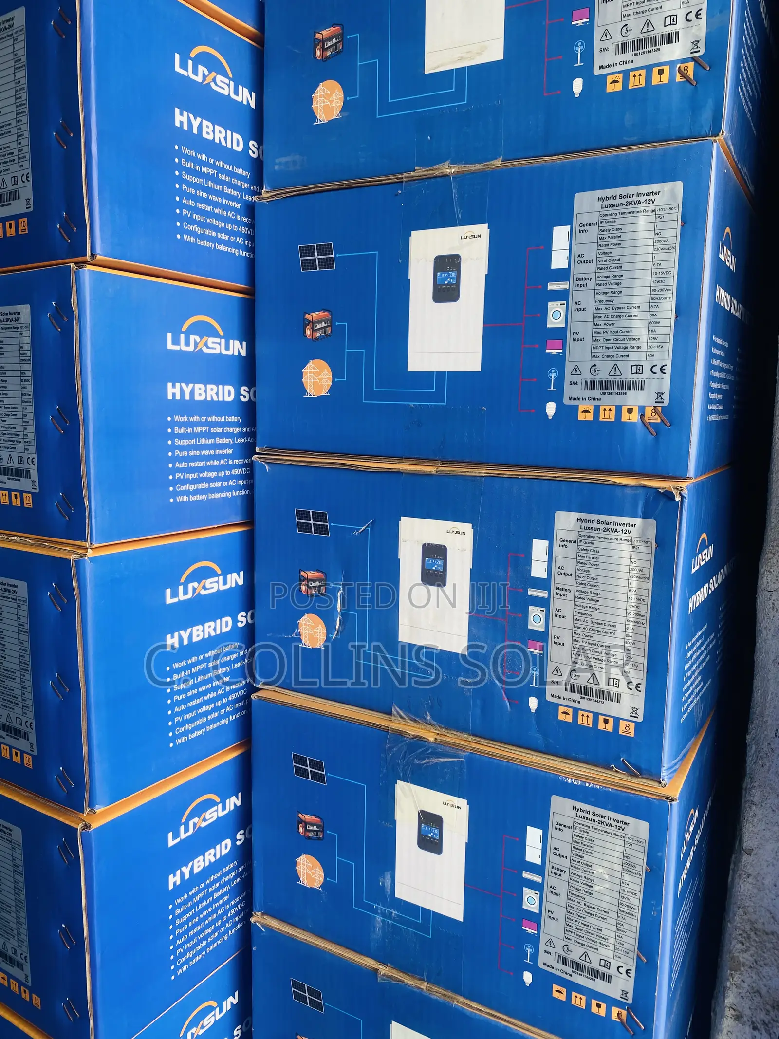 2kva 12v Luxsun Hybrid Inverter