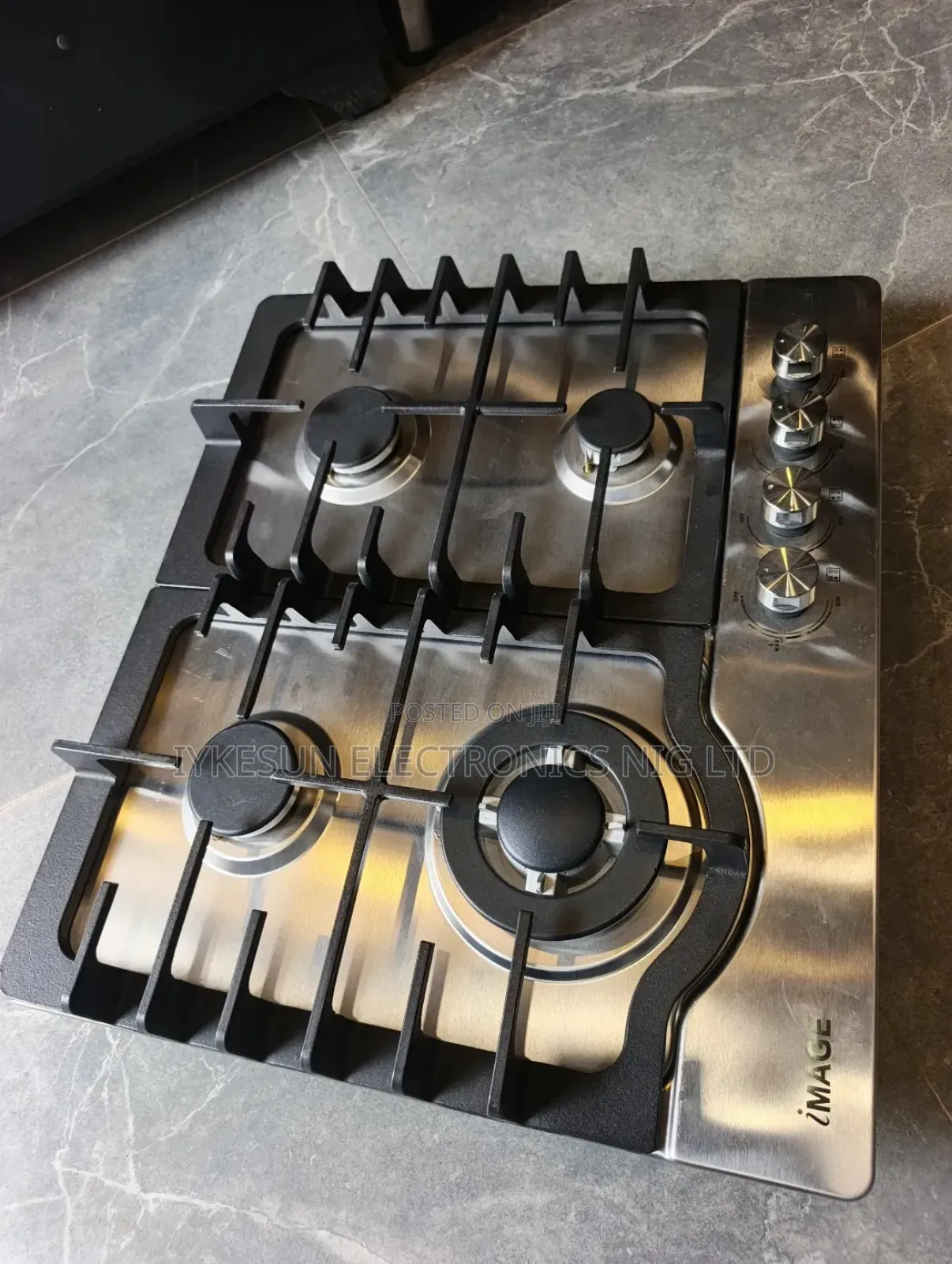 Original Image 60cm Built-in 4 Burners Stainless Steel Gas Cooker Hob
