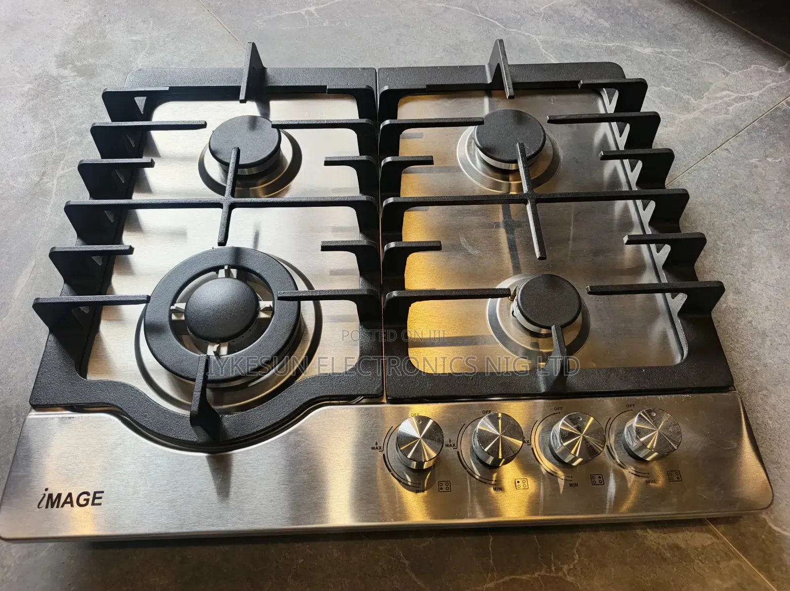 Original Image 60cm Built-in 4 Burners Stainless Steel Gas Cooker Hob