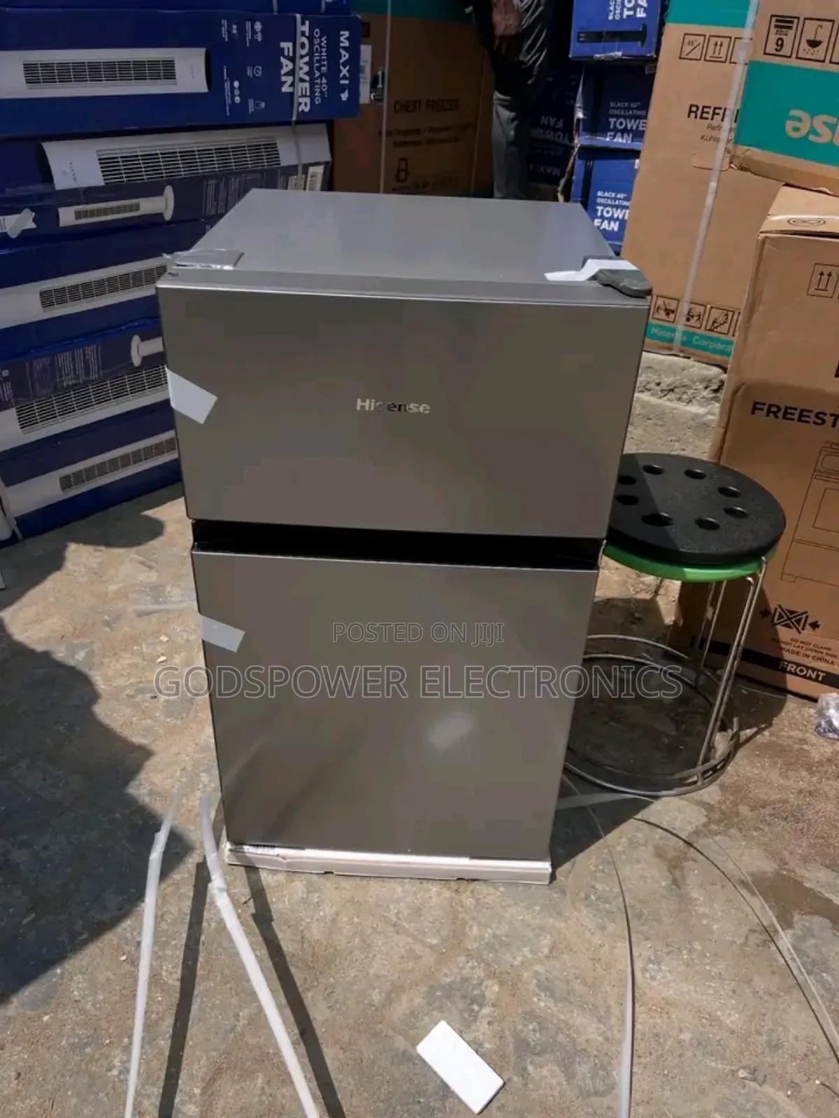 Hisense Ref120dr Refrigerator Super Fast Cooling, 2 Years Warranty