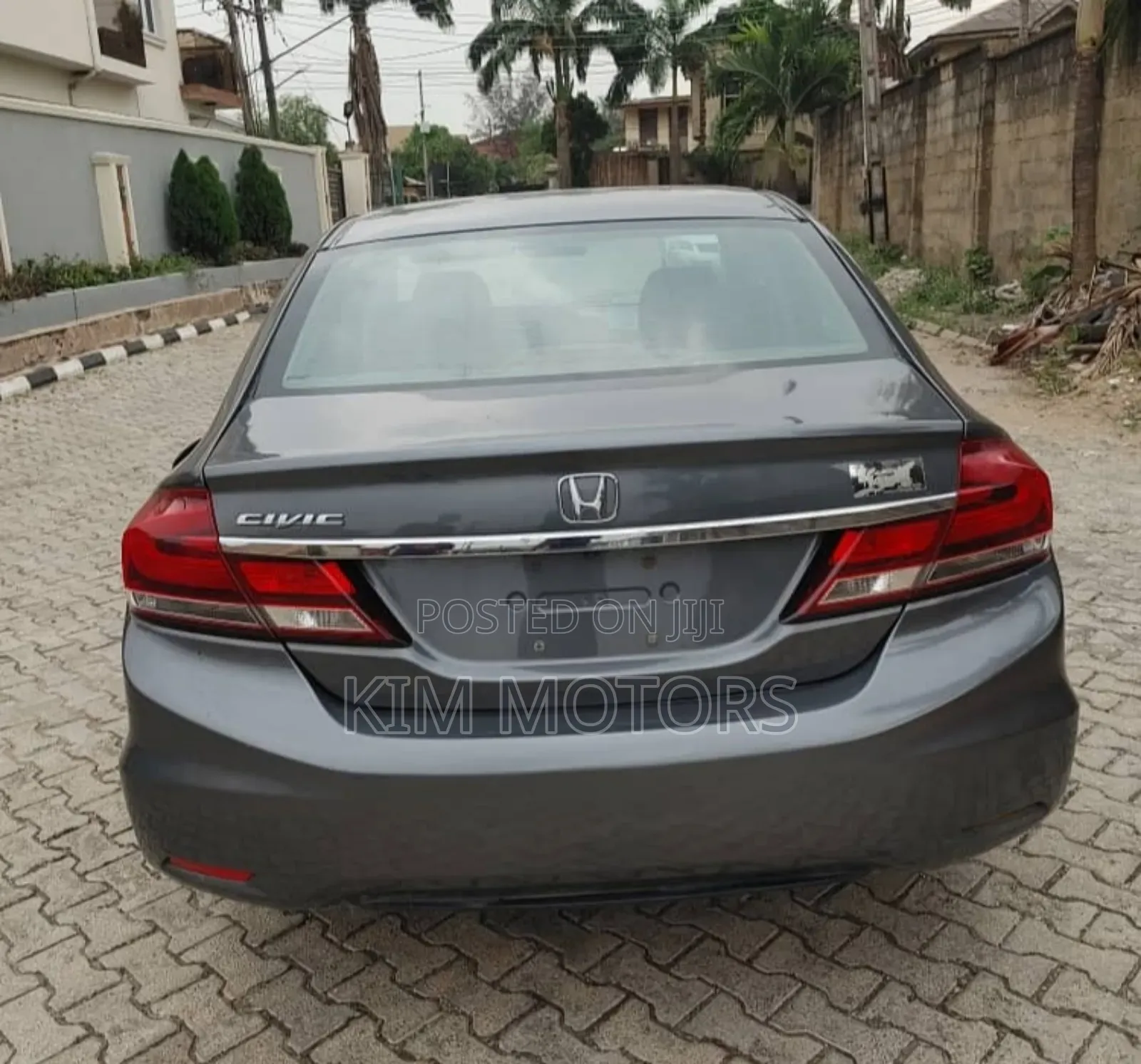 Honda Civic Sedan EX 2013 Gray