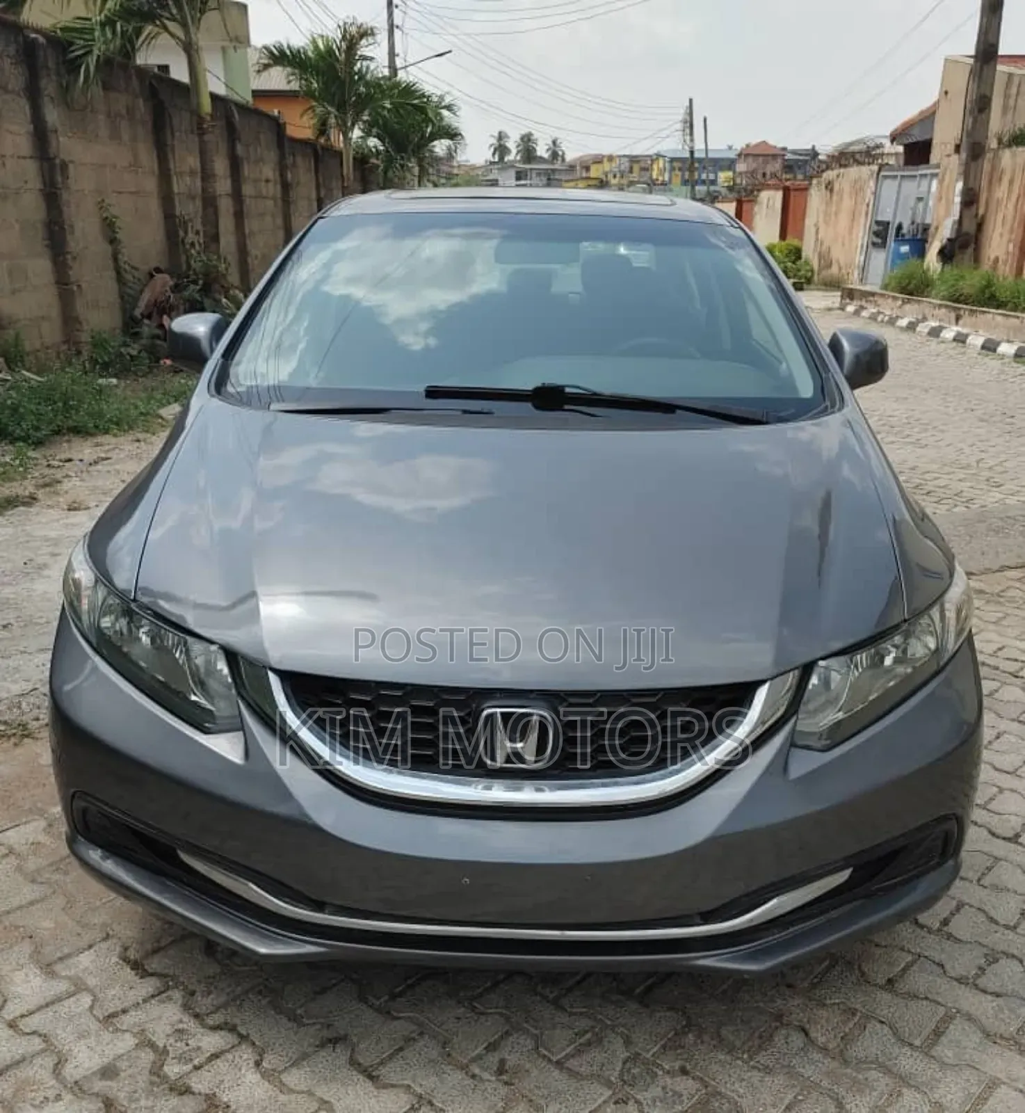 Honda Civic Sedan EX 2013 Gray