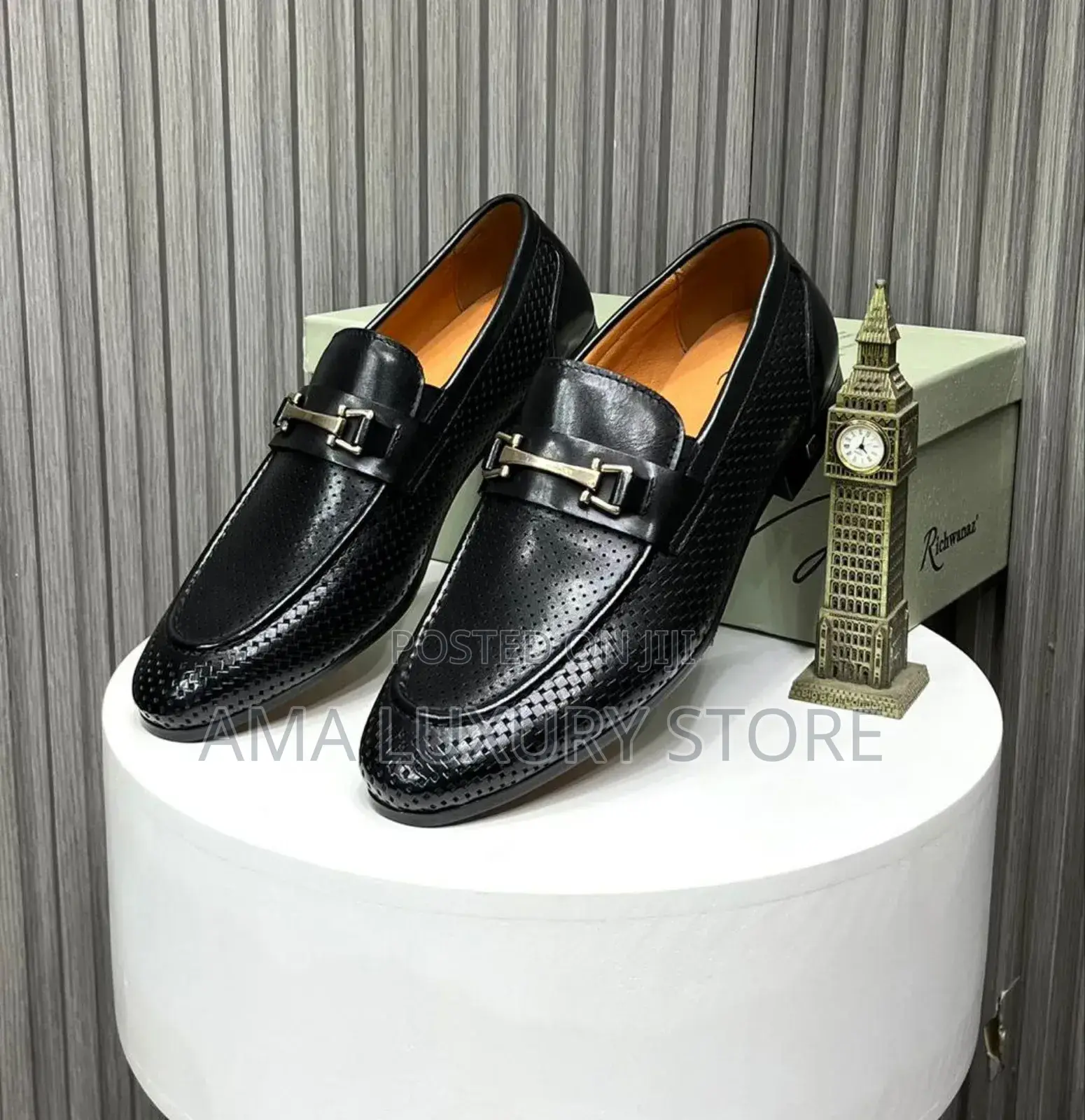Richwanaz Genuine Leather Men's Luxury Designer Shoes