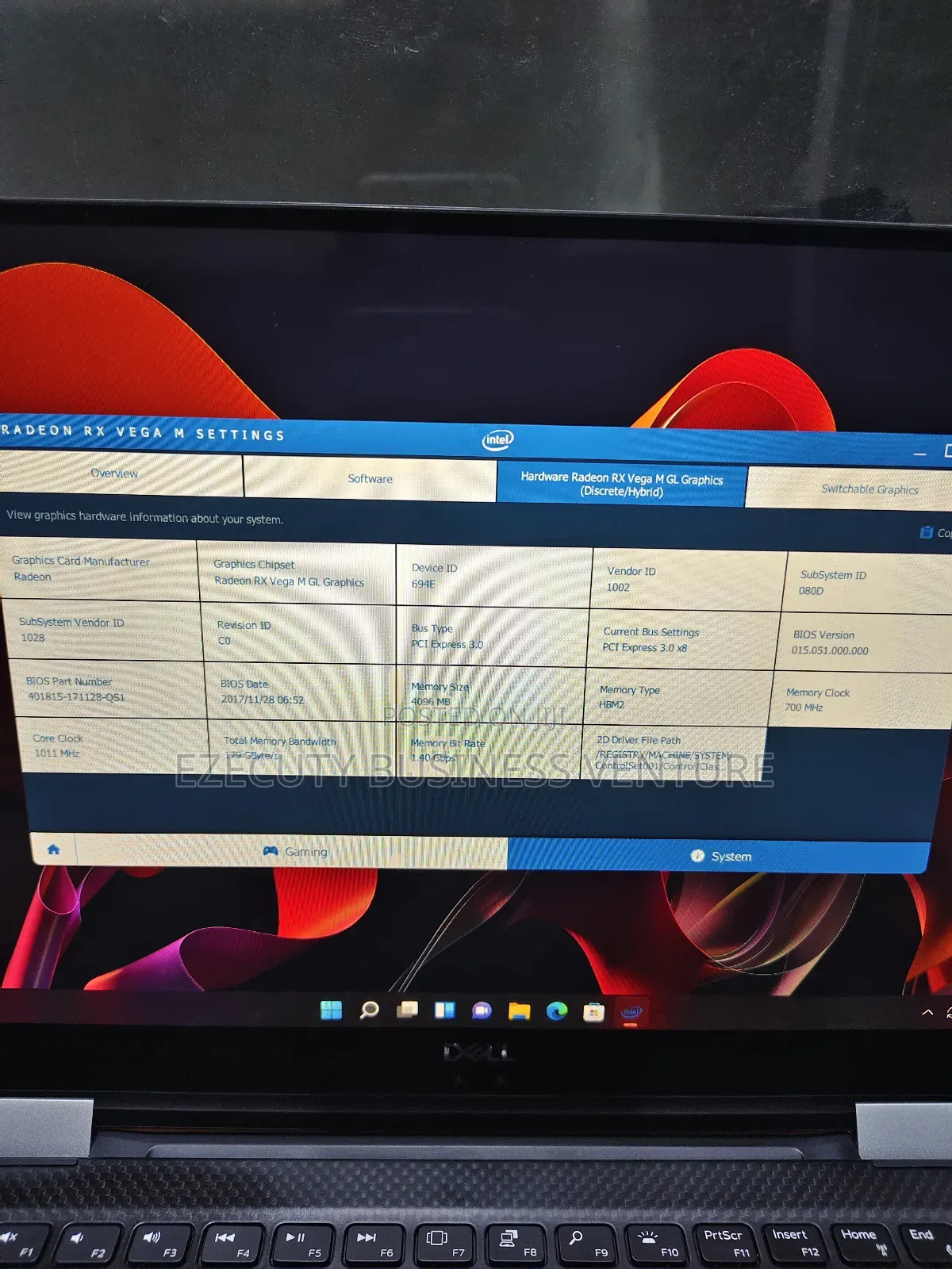 Laptop Dell XPS 15 16GB Intel Core i7 SSD 512GB