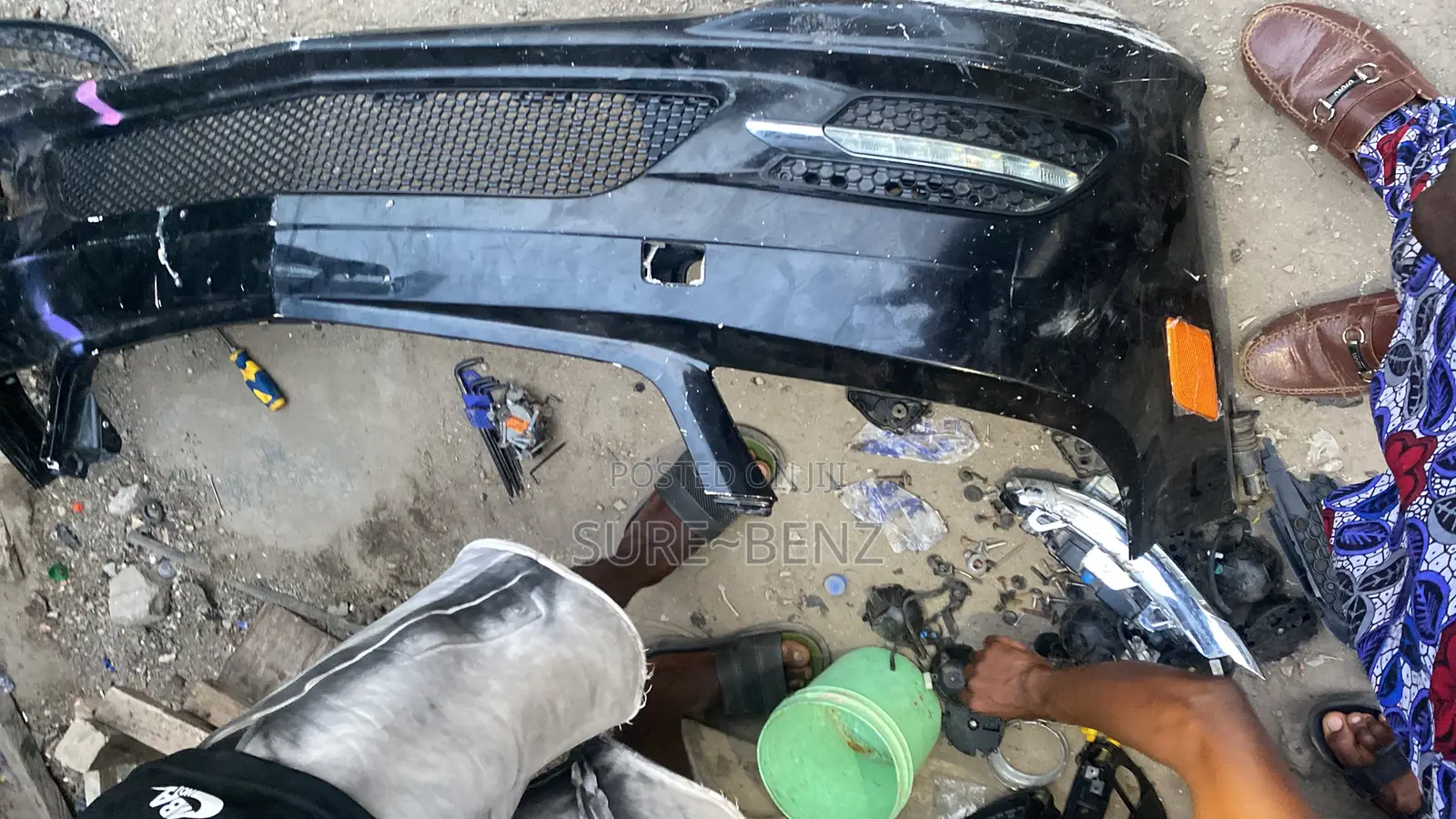 Mercedes Benz Front Bumper C300 2010 Model Available as Seen