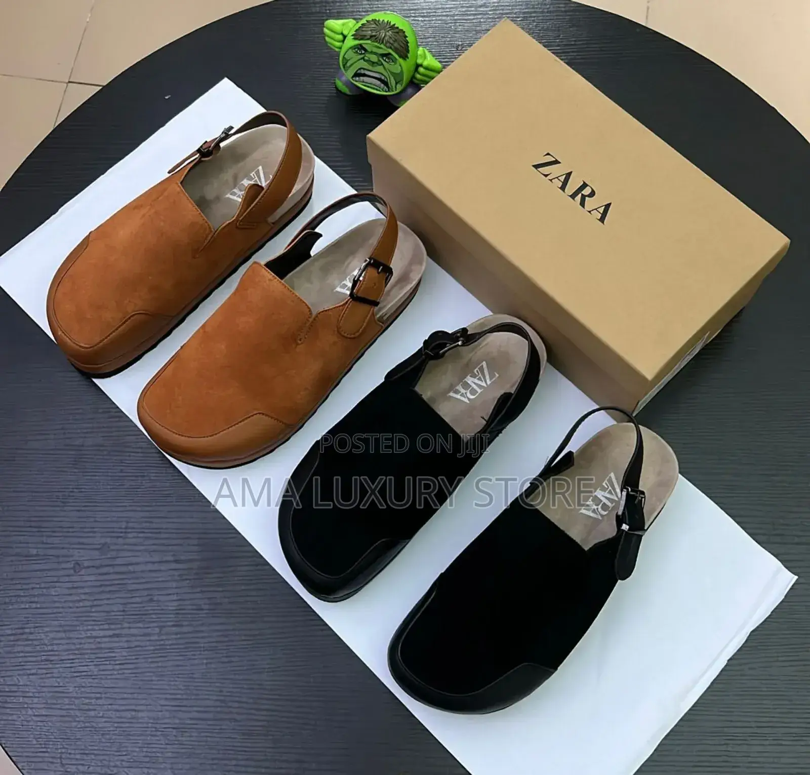 Zara Luxury Suede Men's Luxury Sandals