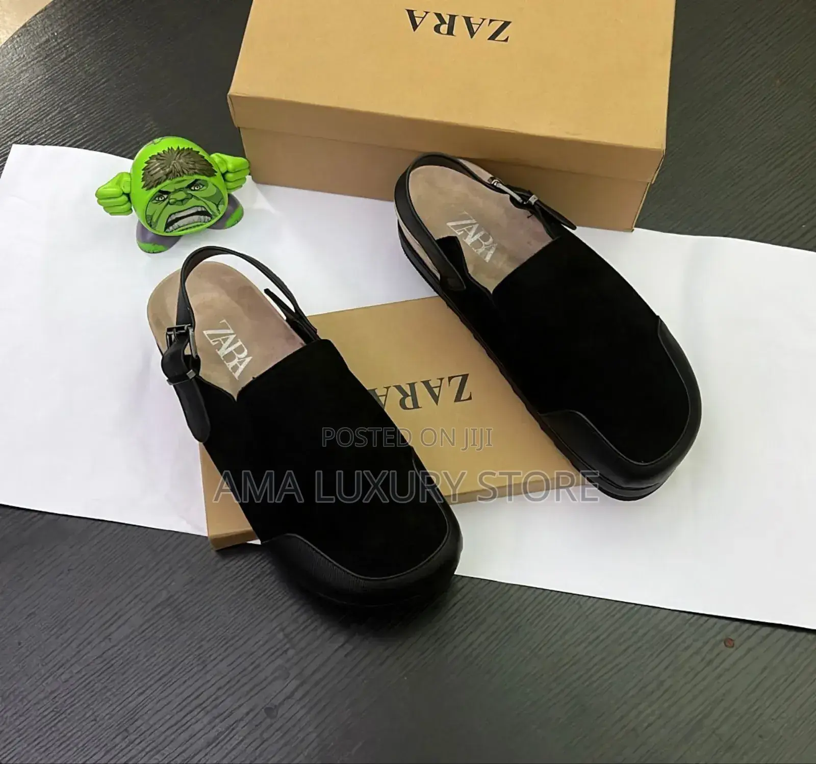 Zara Luxury Suede Men's Luxury Sandals